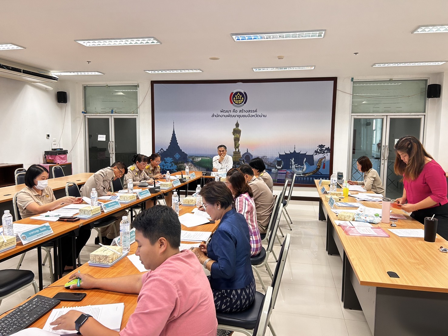 พช.น่าน ประชุมคณะอนุกรรมการบริหารกองทุนพัฒนาบทบาทสตรีระดับจังหวัด จังหวัดน่าน ครั้งที่ 5/2567