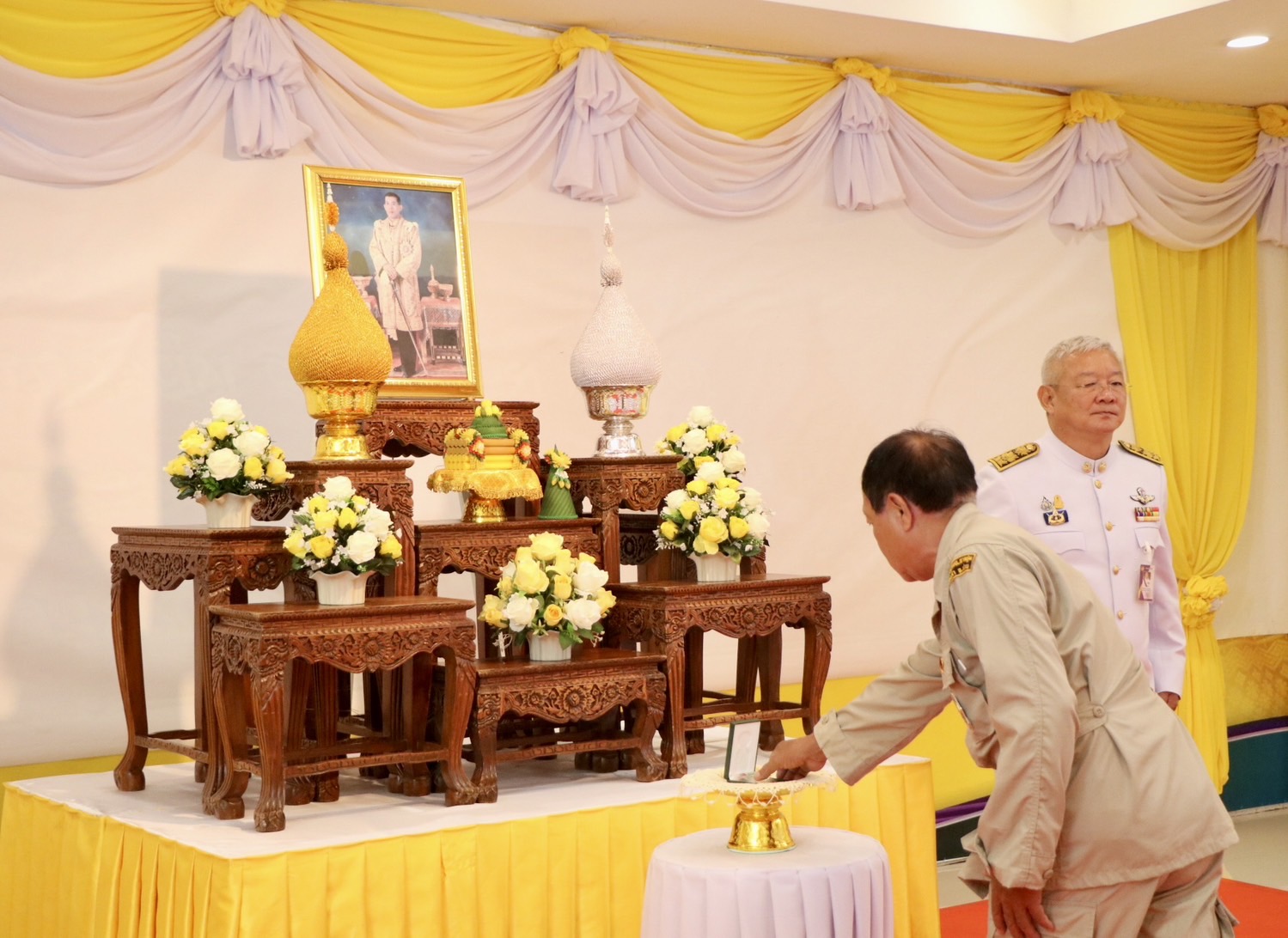 พช.น่าน ร่วมพิธีรับพระราชทานเครื่องราชอิสริยาภรณ์ อันเป็นที่สรรเสริญยิ่งดิเรกคุณาภรณ์ ชั้น 7 ชั้นเหรียญเงินดิเรกคุณาภรณ์ ให้แก่ อปพร. จำนวน 1 ราย