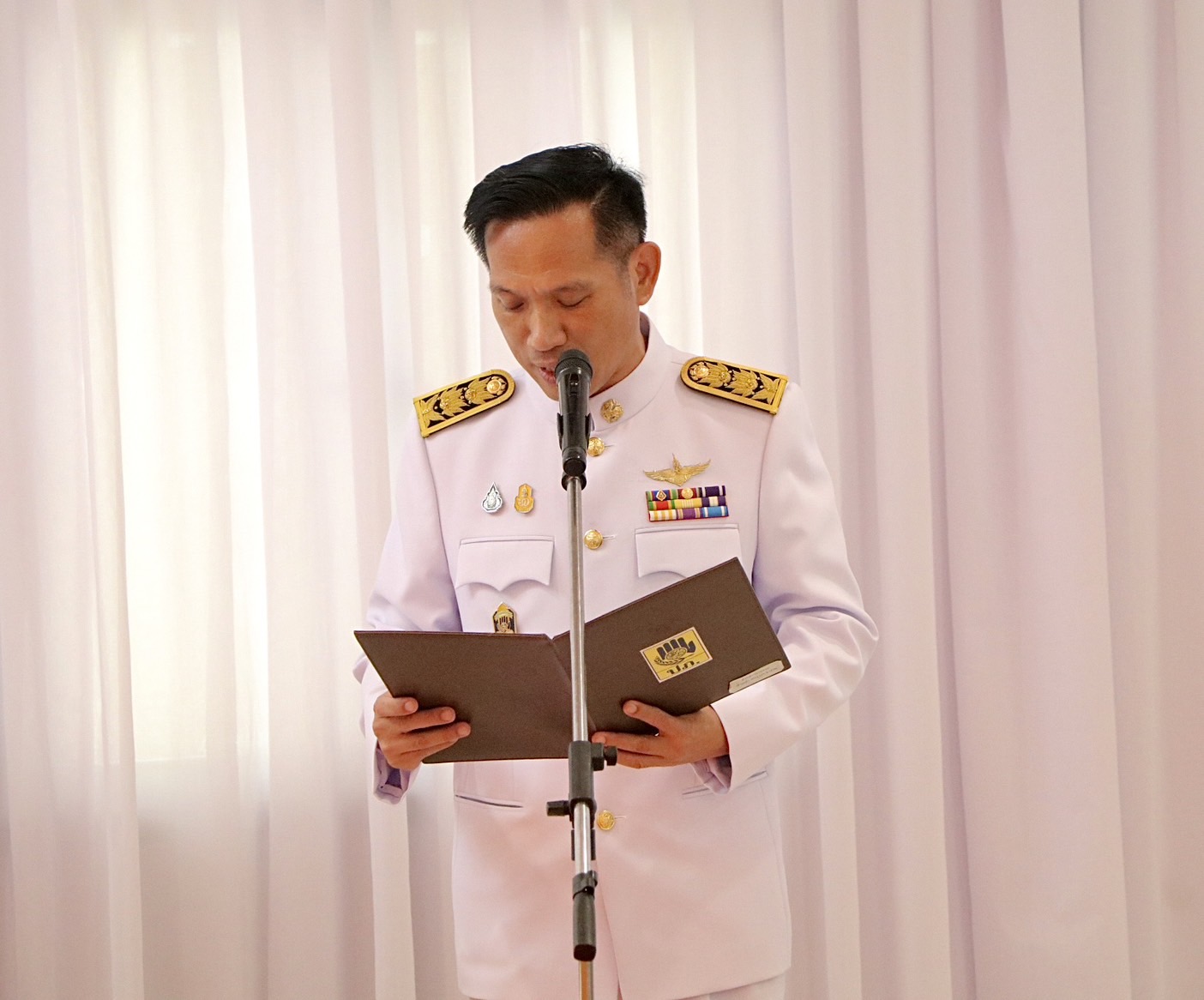 พช.น่าน ร่วมพิธีรับพระราชทานเครื่องราชอิสริยาภรณ์ อันเป็นที่สรรเสริญยิ่งดิเรกคุณาภรณ์ ชั้น 7 ชั้นเหรียญเงินดิเรกคุณาภรณ์ ให้แก่ อปพร. จำนวน 1 ราย