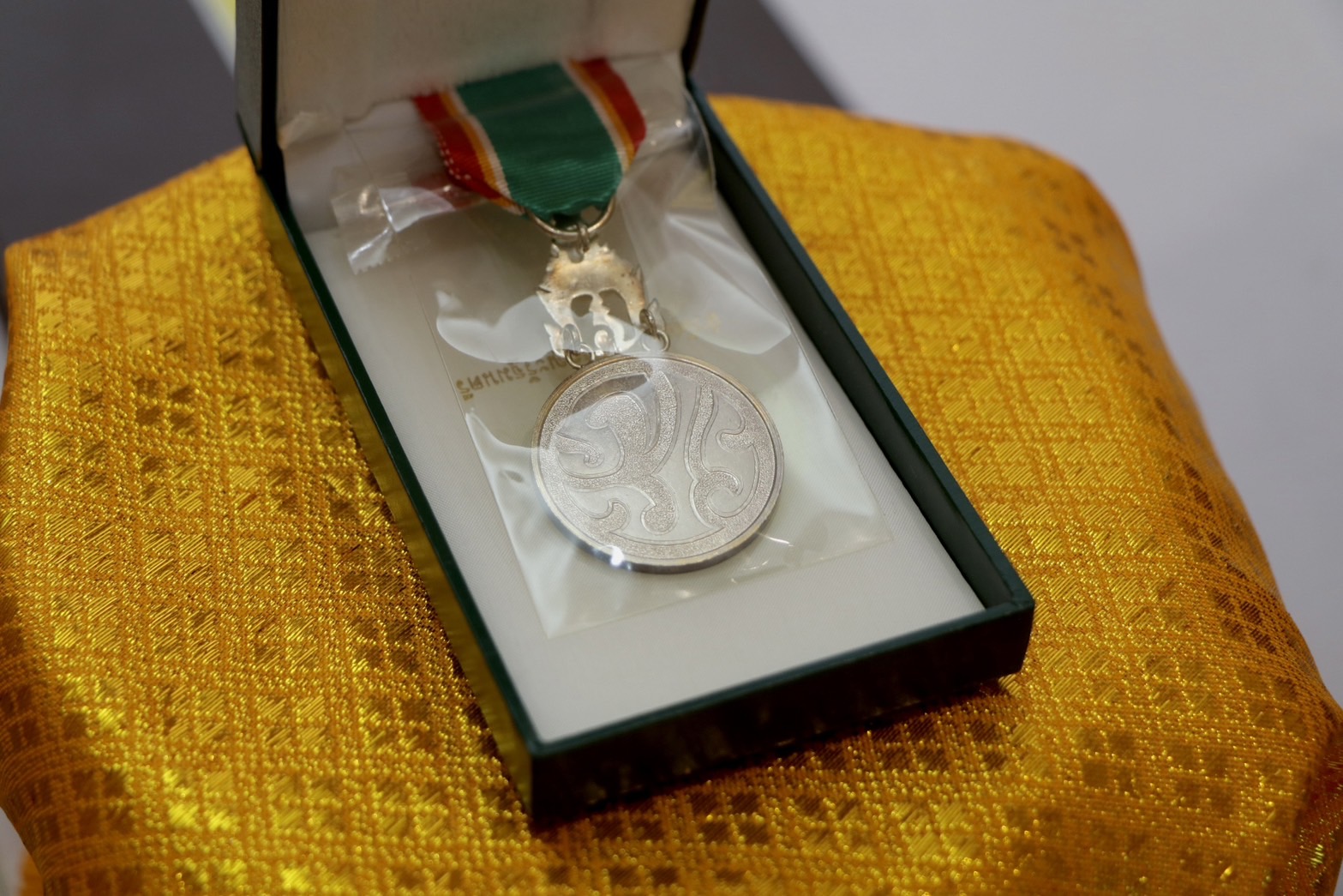 พช.น่าน ร่วมพิธีรับพระราชทานเครื่องราชอิสริยาภรณ์ อันเป็นที่สรรเสริญยิ่งดิเรกคุณาภรณ์ ชั้น 7 ชั้นเหรียญเงินดิเรกคุณาภรณ์ ให้แก่ อปพร. จำนวน 1 ราย