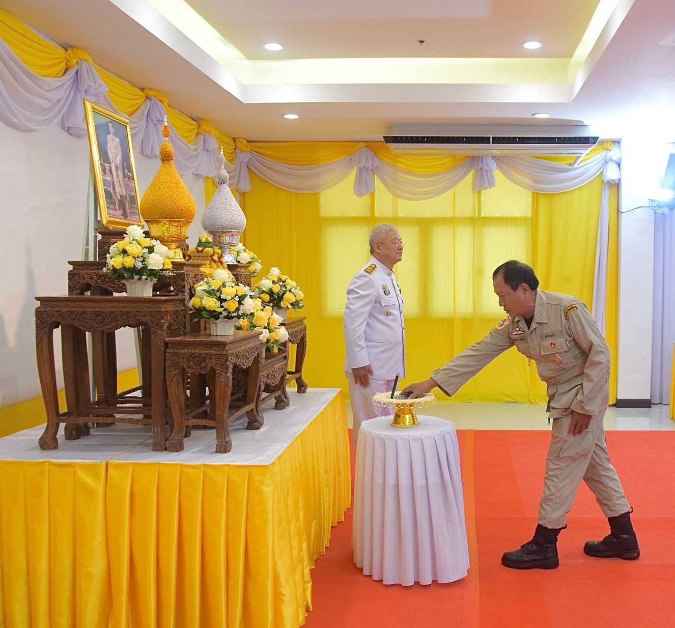 พช.น่าน ร่วมพิธีรับพระราชทานเครื่องราชอิสริยาภรณ์ อันเป็นที่สรรเสริญยิ่งดิเรกคุณาภรณ์ ชั้น 7 ชั้นเหรียญเงินดิเรกคุณาภรณ์ ให้แก่ อปพร. จำนวน 1 ราย