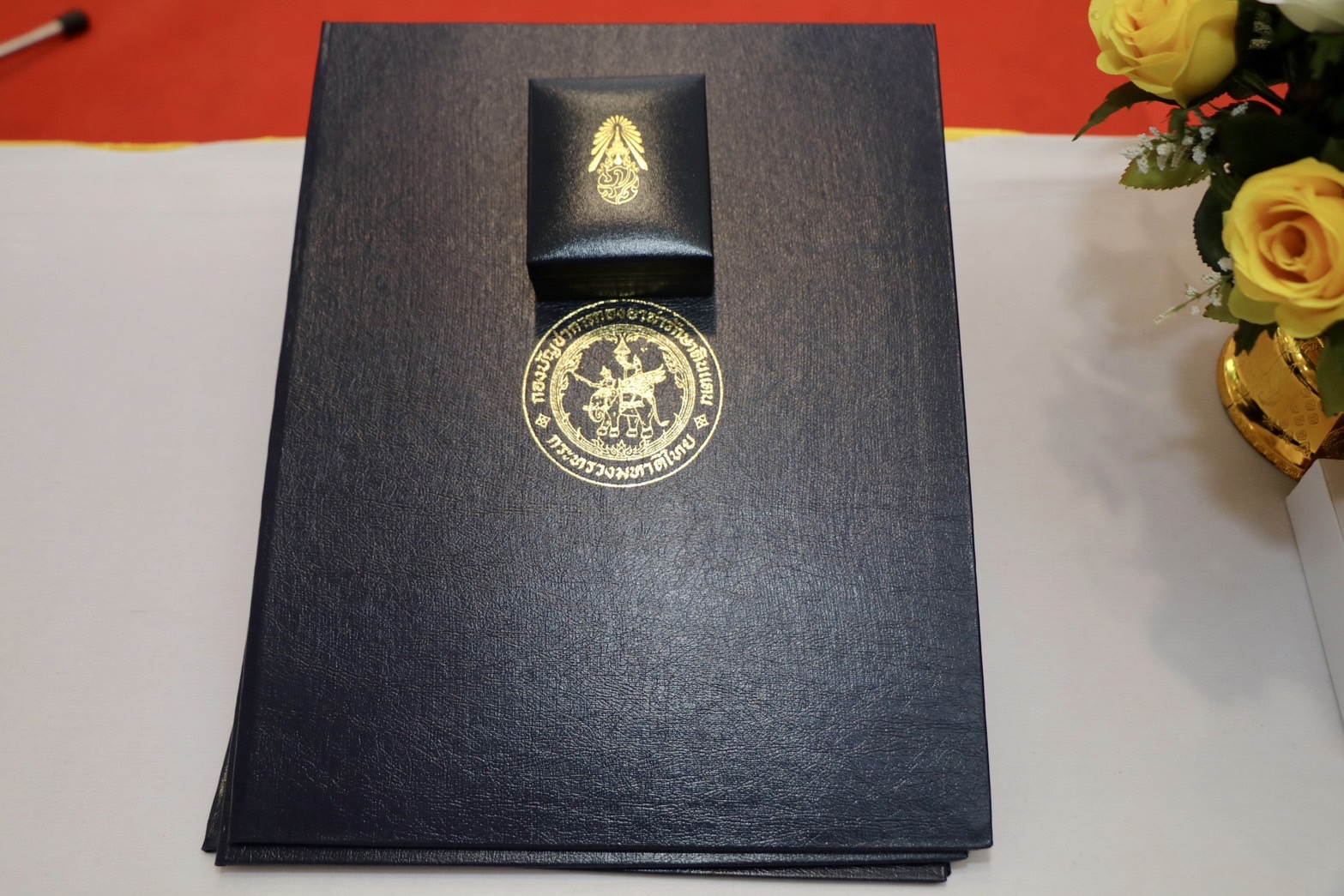 พช.น่าน ร่วมพิธีมอบเครื่องหมาย “รักษาดินแดนยิ่งชีพ” แก่ผู้ทำคุณประโยชน์ต่อกิจการกองอาสารักษาดินแดน