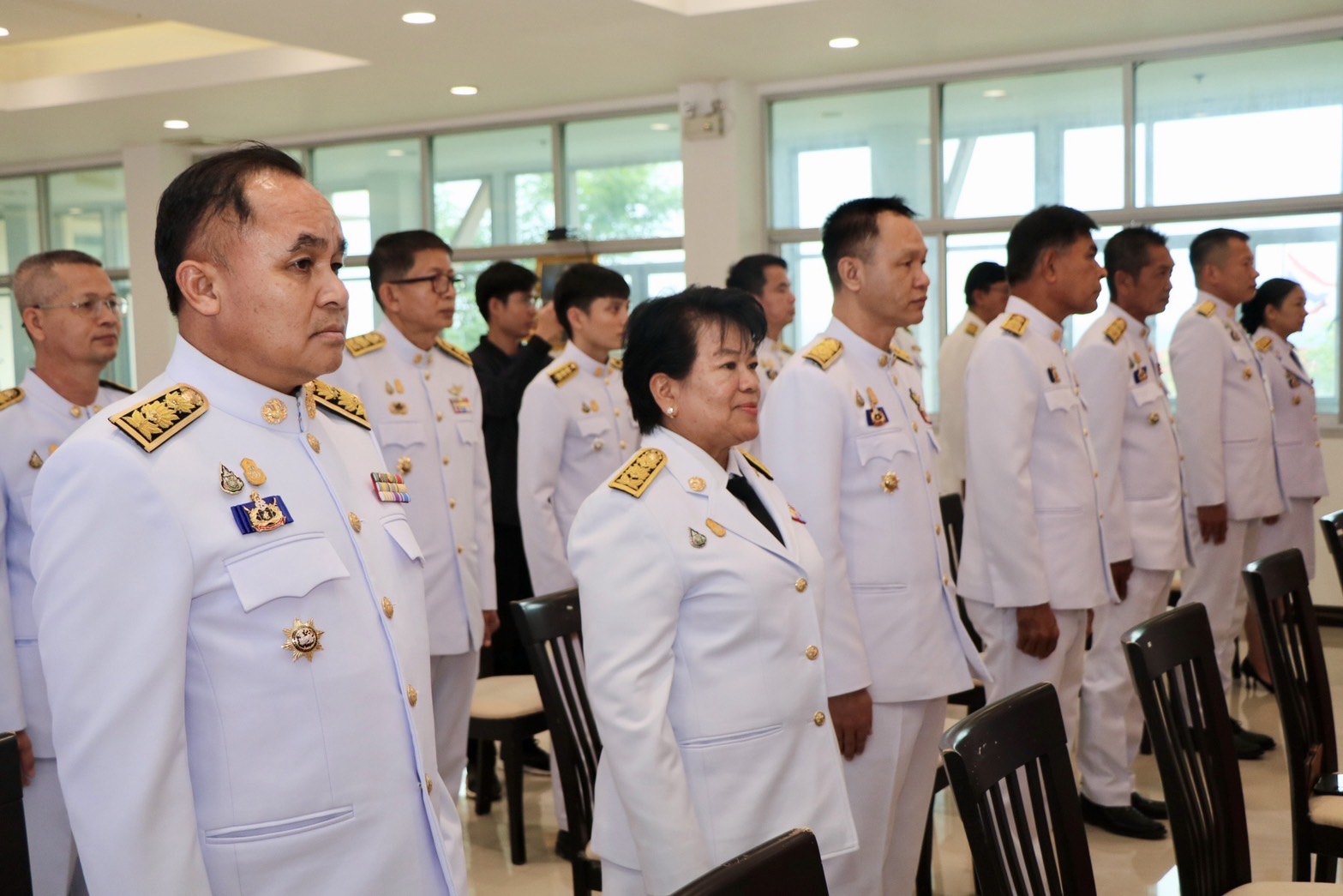 พช.น่าน ร่วมพิธีมอบเครื่องหมาย “รักษาดินแดนยิ่งชีพ” แก่ผู้ทำคุณประโยชน์ต่อกิจการกองอาสารักษาดินแดน