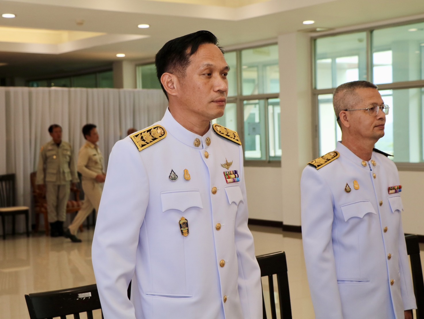 พช.น่าน ร่วมพิธีมอบเครื่องหมาย “รักษาดินแดนยิ่งชีพ” แก่ผู้ทำคุณประโยชน์ต่อกิจการกองอาสารักษาดินแดน