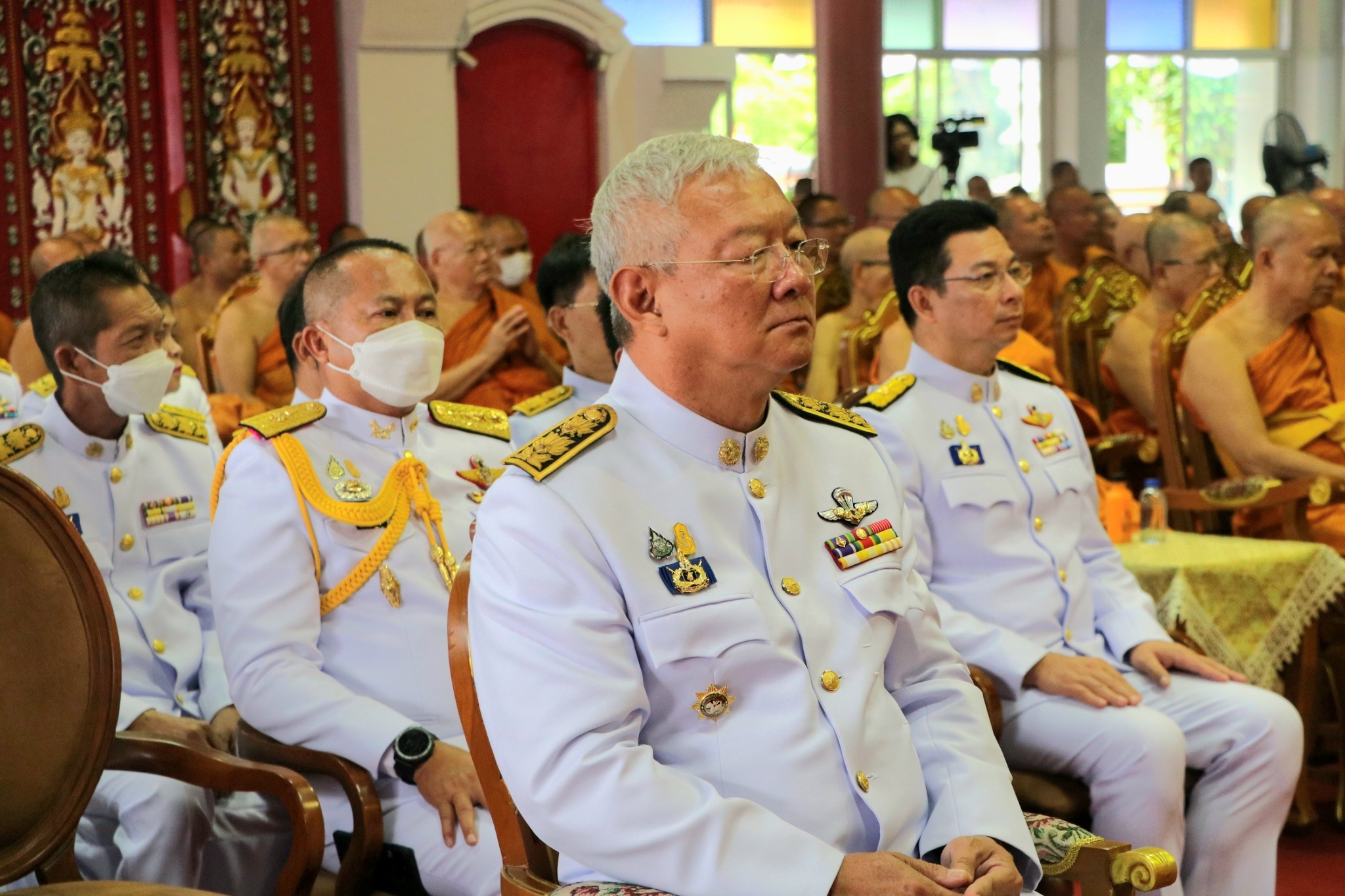 พช.น่าน ร่วมพิธีเจริญพระพุทธมนต์นวัคคหายสมธัมม์ ถวายพระพรชัยมงคลแด่ สมเด็จพระ นางเจ้าสุทิดาพัชรสุธาพิมลลักษณ พระบรมราชินี เนื่องในโอกาสวันเฉลิมพระชนมพรรษา 3 มิถุนายน 2567