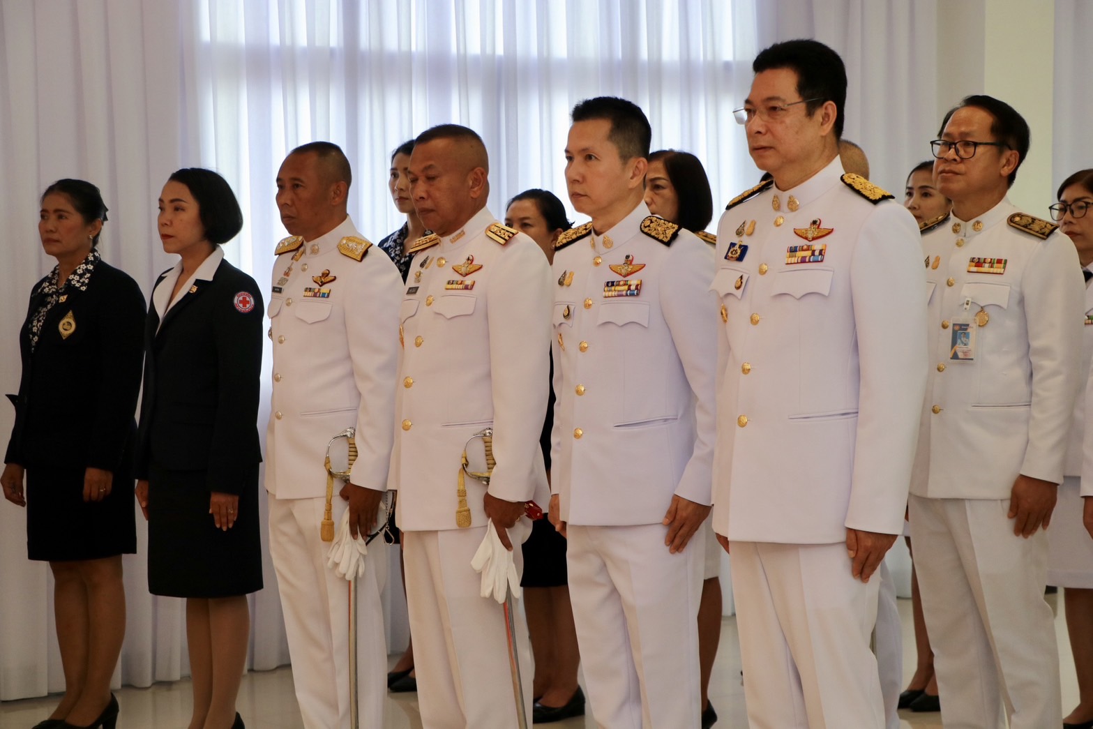 (#)สร้างสรรค์ชุมชน คนพช.น่าน(#) พช.น่าน ร่วมประกอบพิธีวันที่ระลึกวันคล้ายวันสวรรคต พระบาทสมเด็จพระปรเมนทรมหาอานันทมหิดล พระอัฐมรามาธิบดินทร ประจำปี 2567