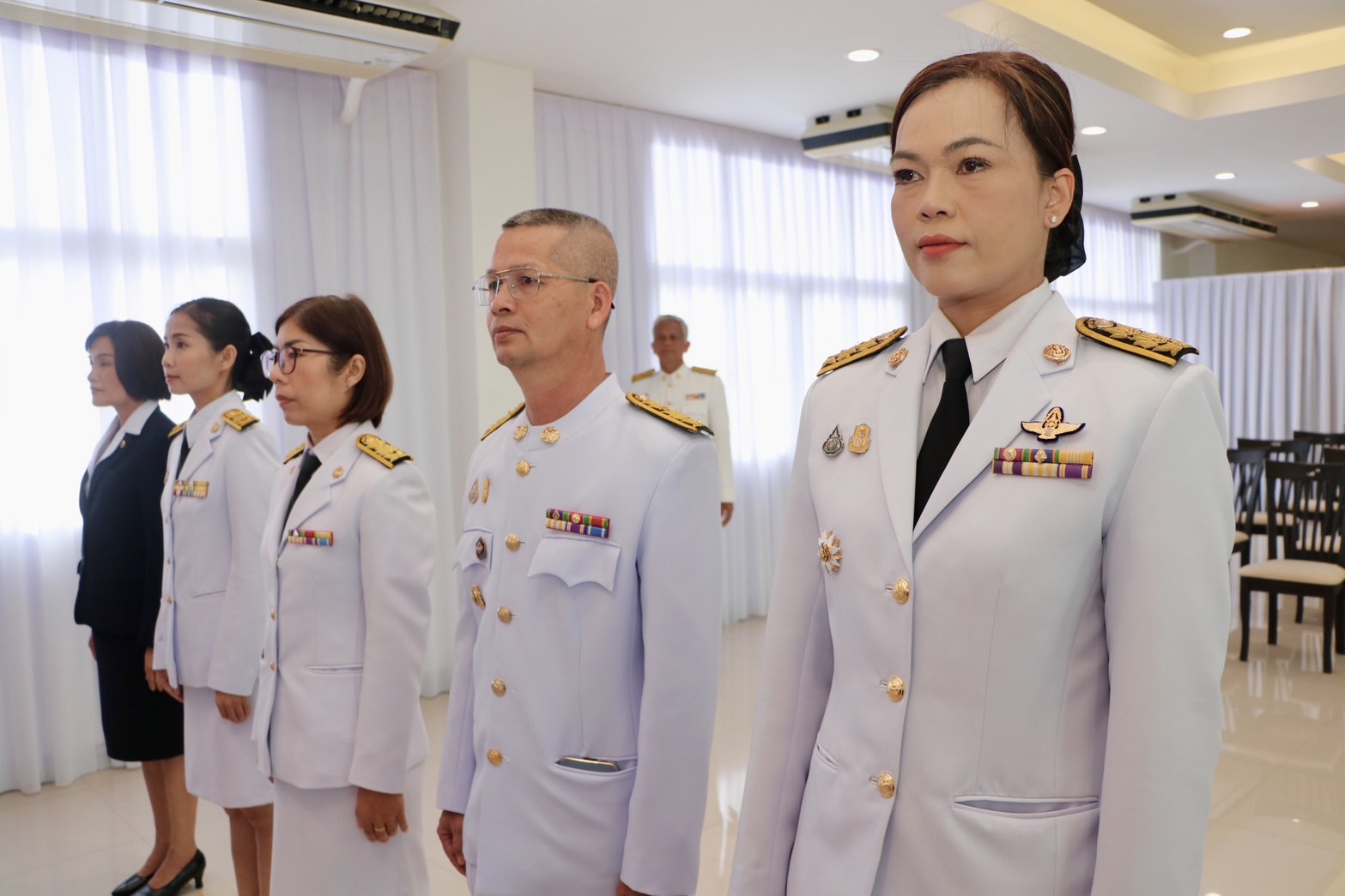 (#)สร้างสรรค์ชุมชน คนพช.น่าน(#) พช.น่าน ร่วมประกอบพิธีวันที่ระลึกวันคล้ายวันสวรรคต พระบาทสมเด็จพระปรเมนทรมหาอานันทมหิดล พระอัฐมรามาธิบดินทร ประจำปี 2567