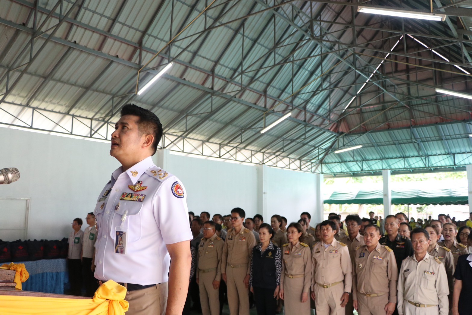 #สร้างสรรค์ชุมชน คนพช.น่าน# พช.น่าน ร่วมกิจกรรมหน่วยบำบัดทุกข์ บำรุงสุข สร้างรอยยิ้ม ให้ประชาชนจังหวัดน่าน ที่อำเภอปัว