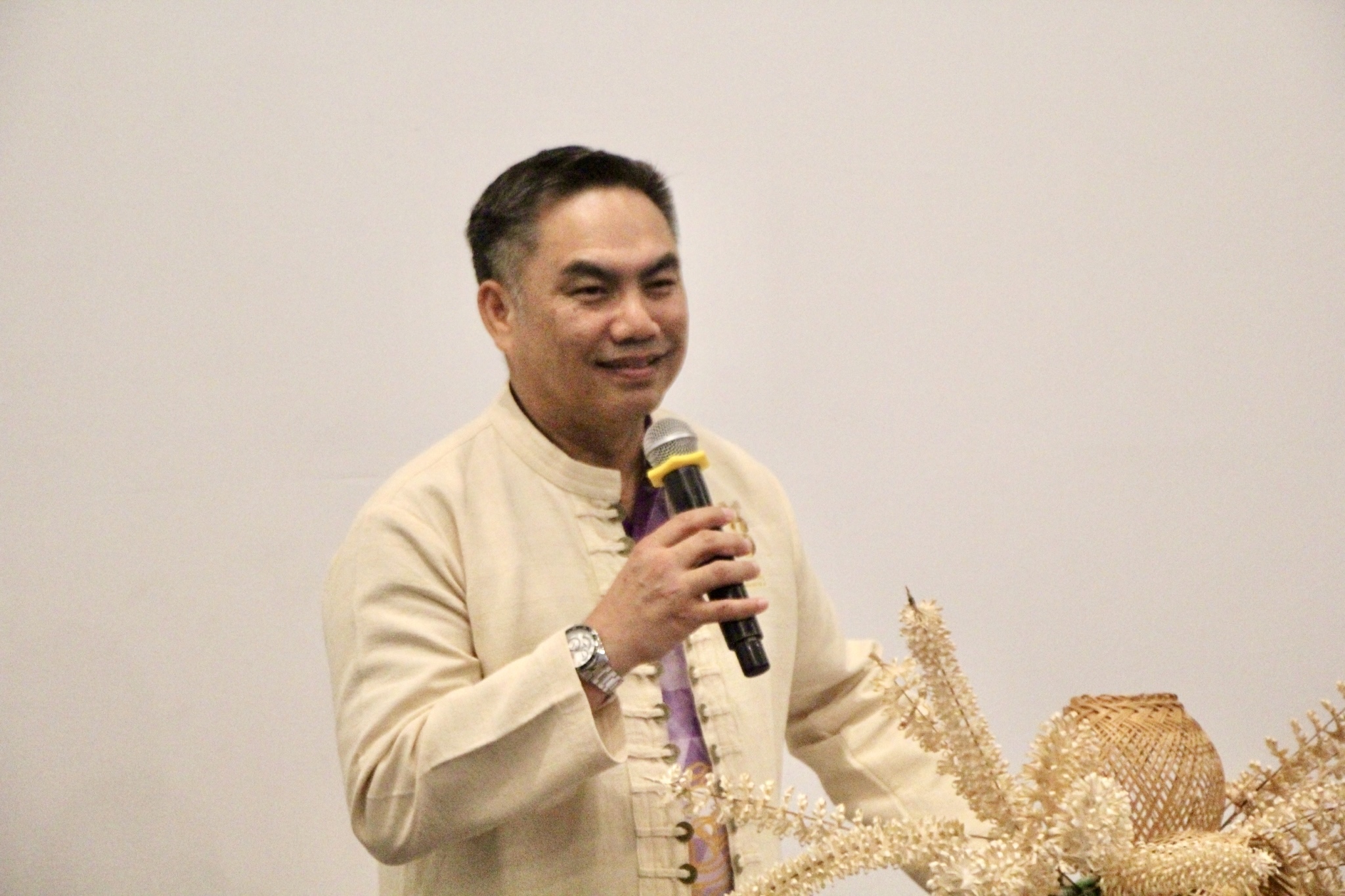 #สร้างสรรค์ชุมชน คนพช.น่าน# พช.น่าน ร่วมงานเปิดตัวผลิตภัณฑ์ Nan Design สร้างสรรค์ผลิตภัณฑ์ภูมิปัญญาท้องถิ่นน่านสู่ตลาดสากลตามโครงการพัฒนาศักยภาพแหล่งเรียนรู้ “ศูนย์น่านศึกษา” พื้นที่สร้างสรรค์การเรียนรู้ตลอดชีวิตประจำปีงบประมาณ 2567