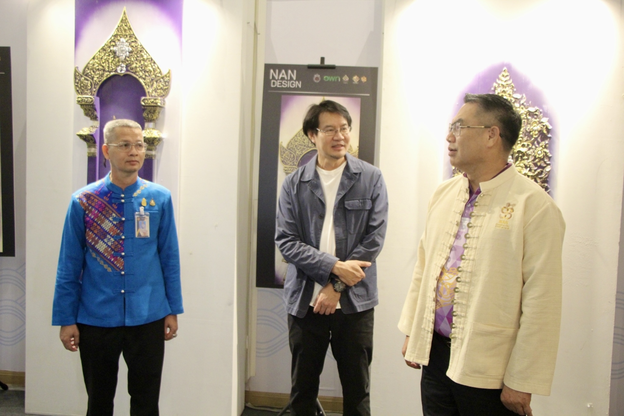 #สร้างสรรค์ชุมชน คนพช.น่าน# พช.น่าน ร่วมงานเปิดตัวผลิตภัณฑ์ Nan Design สร้างสรรค์ผลิตภัณฑ์ภูมิปัญญาท้องถิ่นน่านสู่ตลาดสากลตามโครงการพัฒนาศักยภาพแหล่งเรียนรู้ “ศูนย์น่านศึกษา” พื้นที่สร้างสรรค์การเรียนรู้ตลอดชีวิตประจำปีงบประมาณ 2567