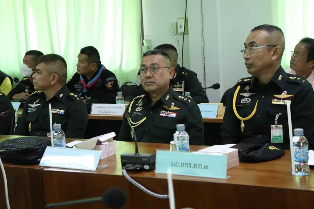 (#)สร้างสรรค์ชุมชน คนพช.น่าน (#) แม่ทัพภาคที่3 ลงพื้นจังหวัดน่าน ขับเคลื่อนการดำเนินงานแก้ไขปัญหายาเสพติด