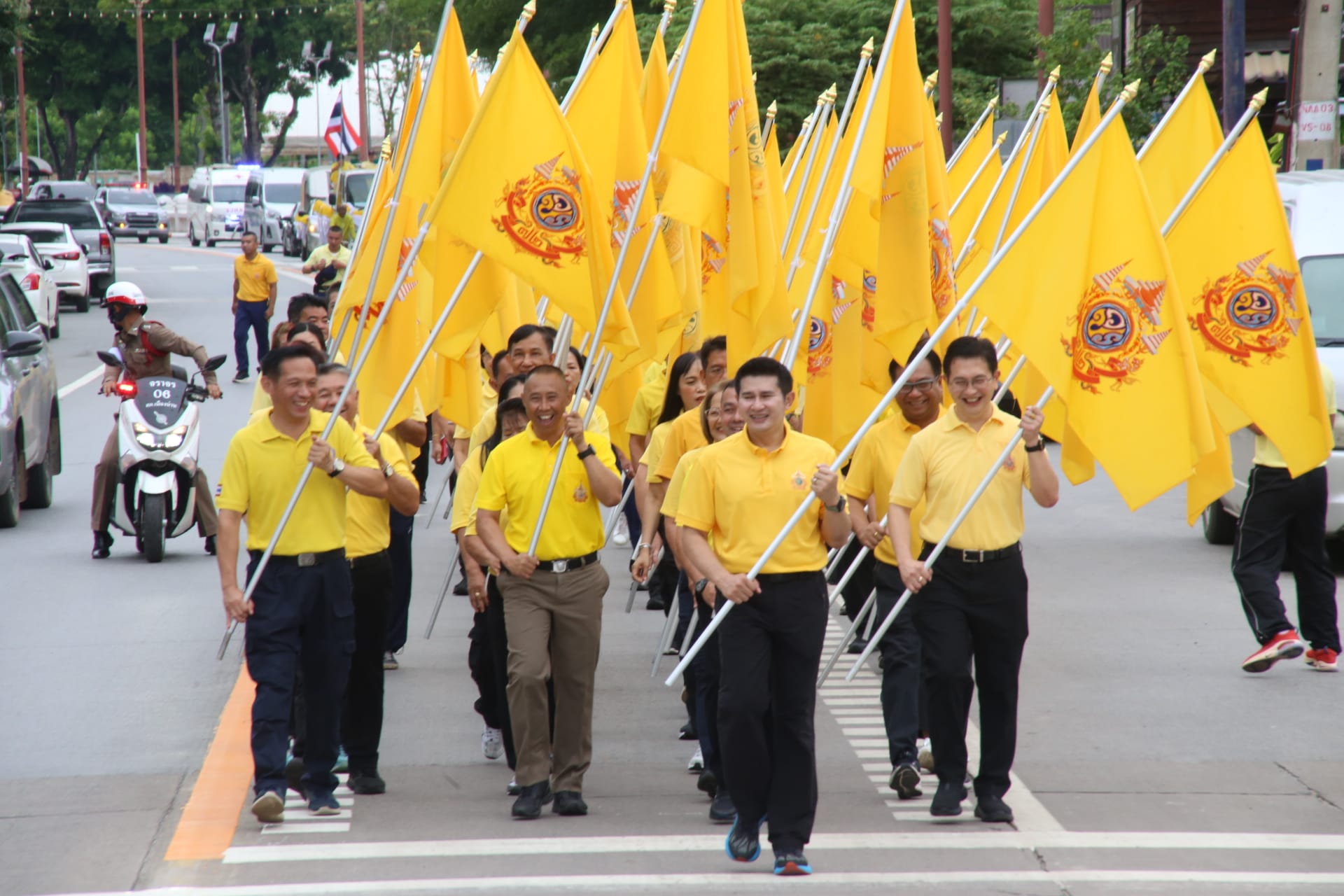 (#)สร้างสรรค์ชุมชน คนพช.น่าน(#) พช.น่าน ร่วมกิจกรรมเดิน วิ่ง ปั่น ธงตราสัญลักษณ์งานเฉลิมพระเกียรติ พระบาทสมเด็จพระเจ้าอยู่หัว เนื่องในโอกาสพระราชพิธีมหามงคล เฉลิมพระชนมพรรษา  6 รอบ 28 กรกฎาคม 2567