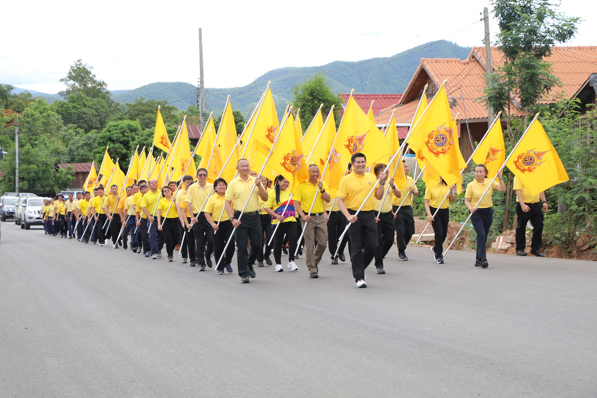 (#)สร้างสรรค์ชุมชน คนพช.น่าน(#) พช.น่าน ร่วมกิจกรรมเดิน วิ่ง ปั่น ธงตราสัญลักษณ์งานเฉลิมพระเกียรติ พระบาทสมเด็จพระเจ้าอยู่หัว เนื่องในโอกาสพระราชพิธีมหามงคล เฉลิมพระชนมพรรษา  6 รอบ 28 กรกฎาคม 2567