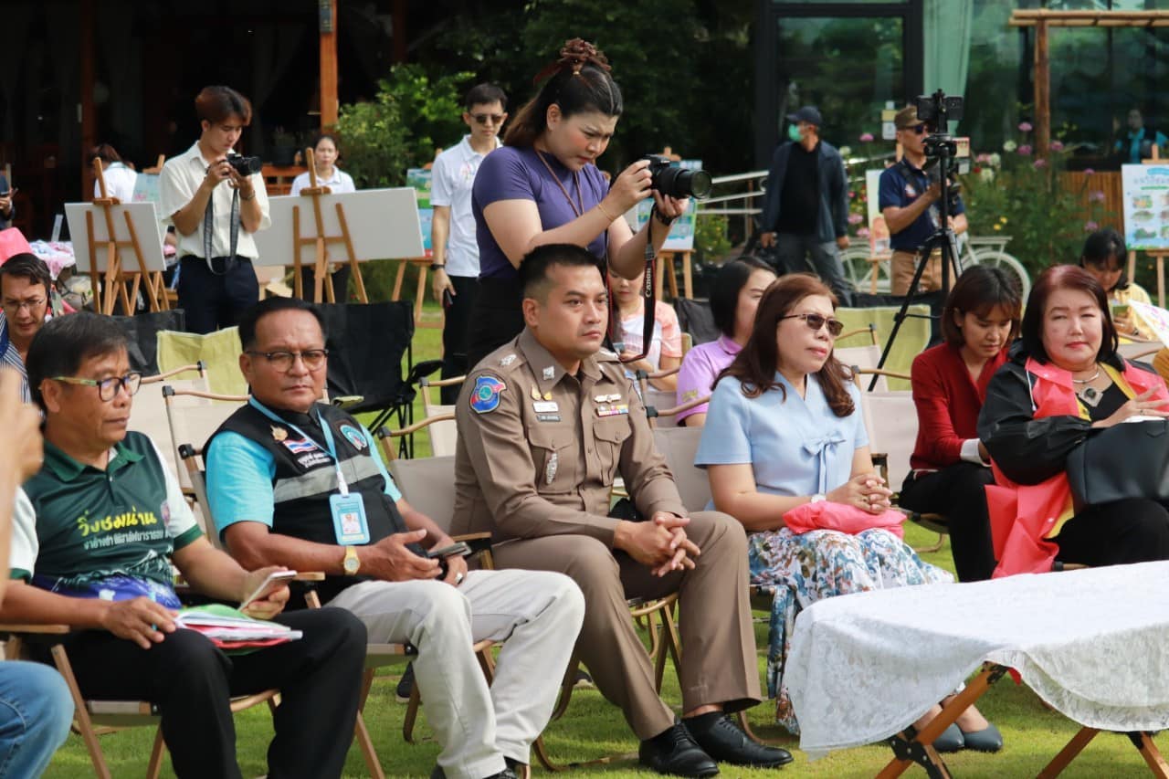 #สร้างสรรค์ชุมชน คนพช.น่าน# ร่วมแถลงข่าวเปิดฤดูท่องเที่ยว Green Season “เที่ยวน่านหน้าฝน”