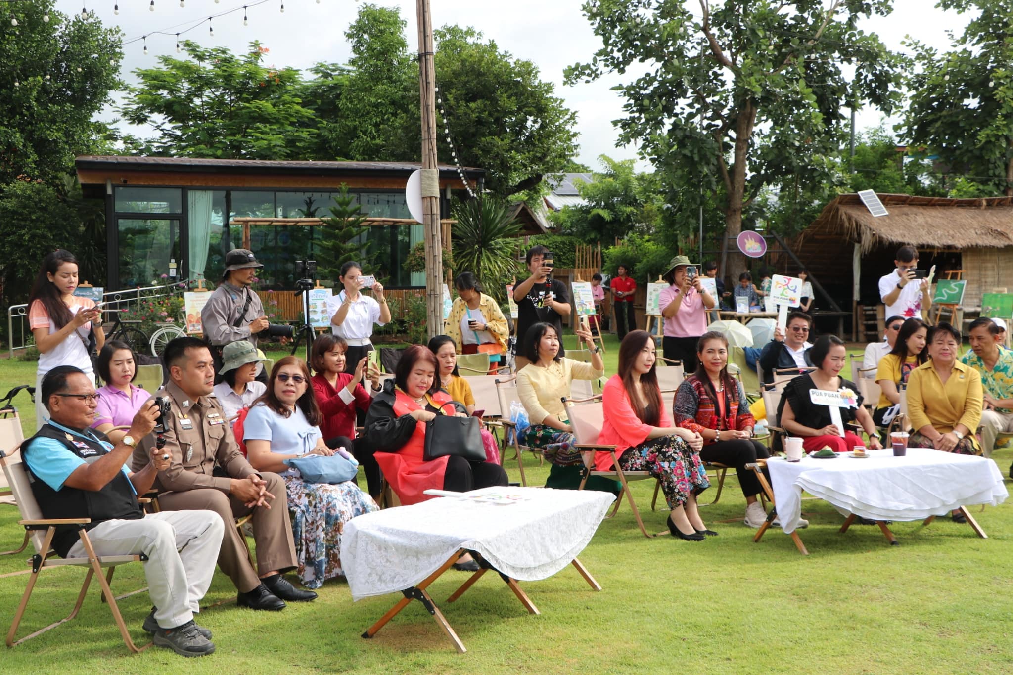 #สร้างสรรค์ชุมชน คนพช.น่าน# ร่วมแถลงข่าวเปิดฤดูท่องเที่ยว Green Season “เที่ยวน่านหน้าฝน”