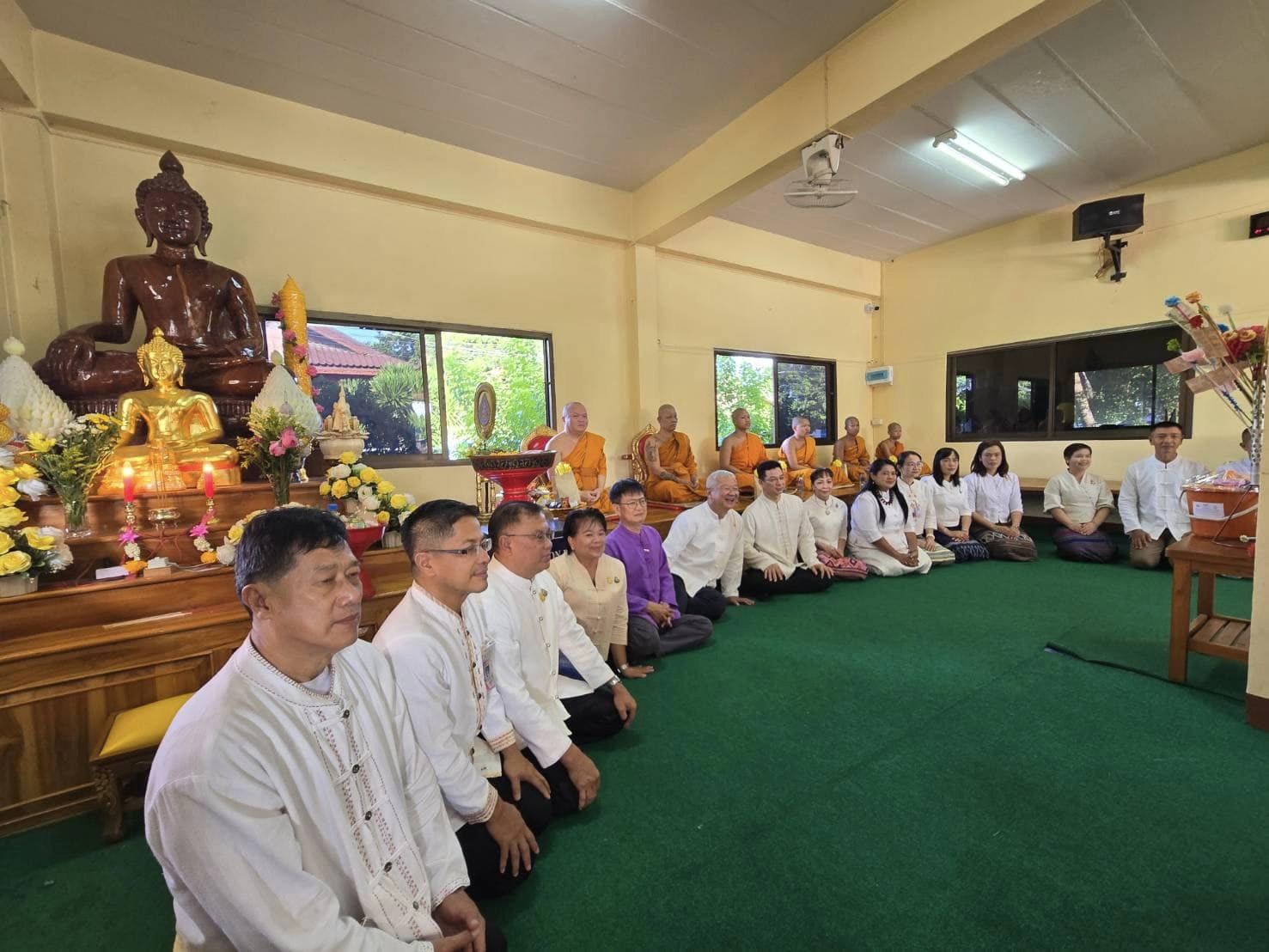 #สร้างสรรค์ชุมชน คนพช.น่าน# จังหวัดน่านจัดโครงการสร้างความปรองดองสมานฉันท์โดยใช้หลักธรรมทางพระพุทธศาสนา”หมู่บ้านรักษาศีล 5 ขยายผลสู่ หมู่บ้านศีลธรรม” จังหวัดน่าน