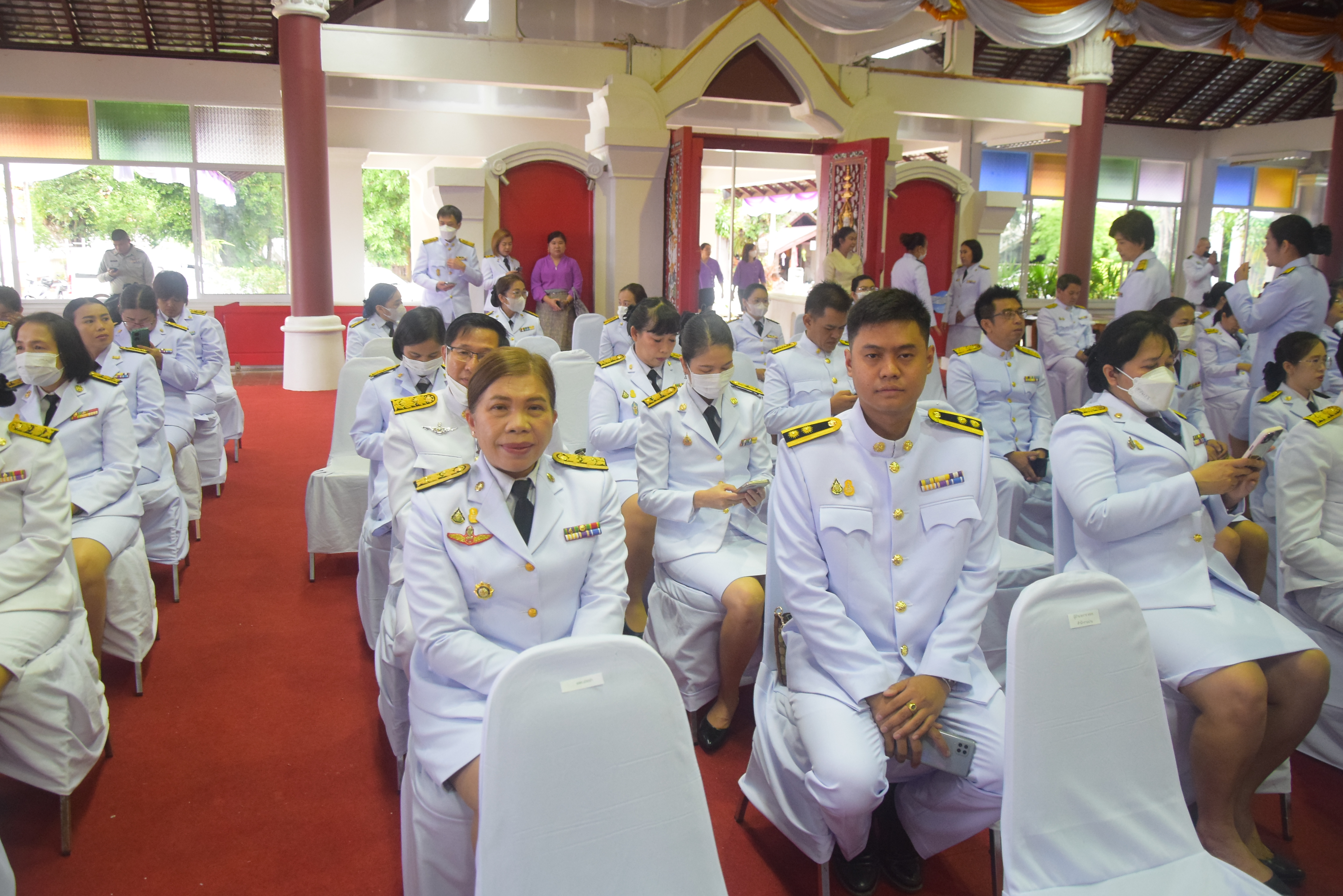พช.น่าน ร่วมพิธีทำบุญตักบาตรถวายพระกุศล เฉลิมพระเกียรติสมเด็จพระนางเจ้าฯ พระบรมราชินี เนื่องในโอกาสวันเฉลิมพระชนมพรรษา 3 มิถุนายน 2567
