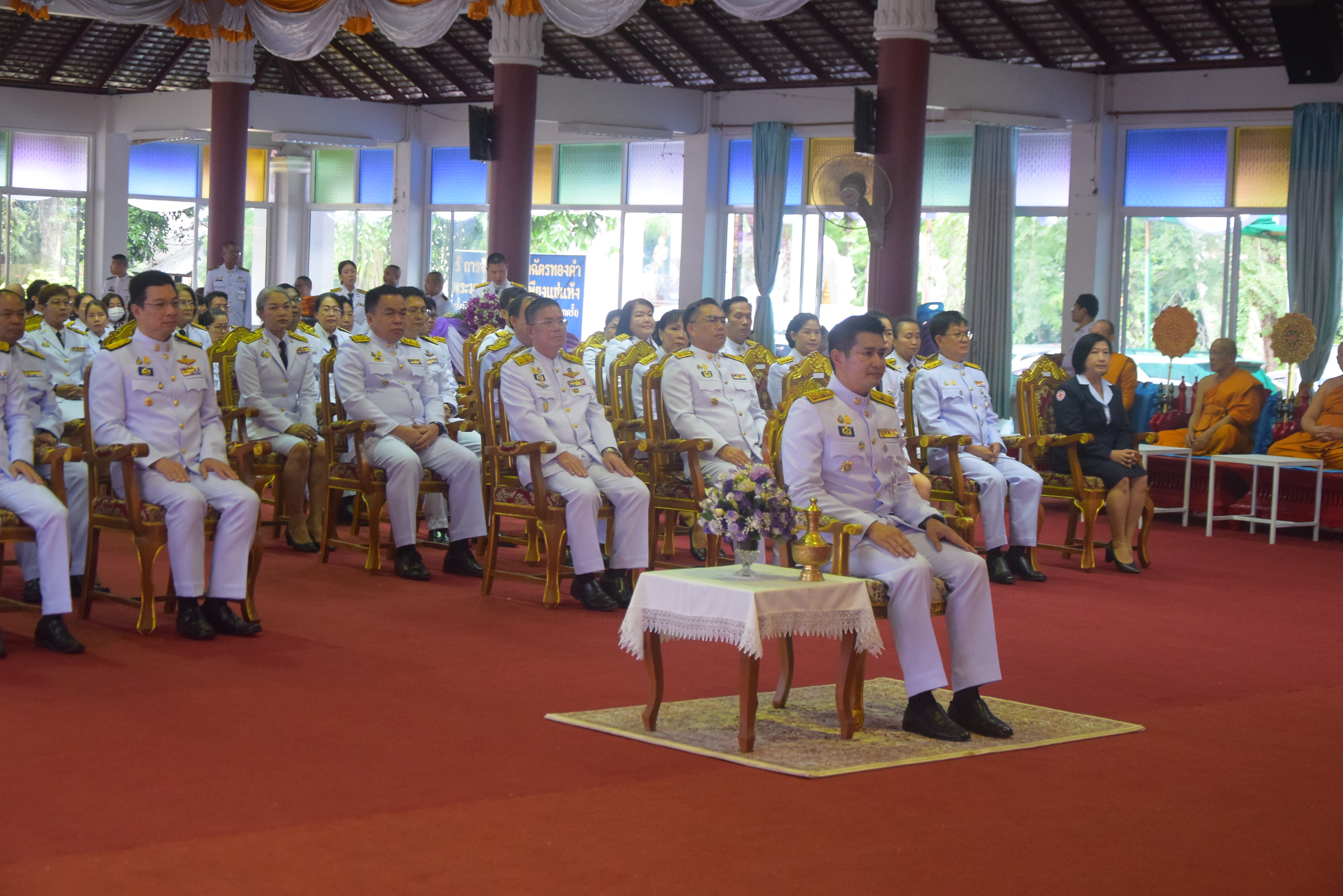 พช.น่าน ร่วมพิธีทำบุญตักบาตรถวายพระกุศล เฉลิมพระเกียรติสมเด็จพระนางเจ้าฯ พระบรมราชินี เนื่องในโอกาสวันเฉลิมพระชนมพรรษา 3 มิถุนายน 2567