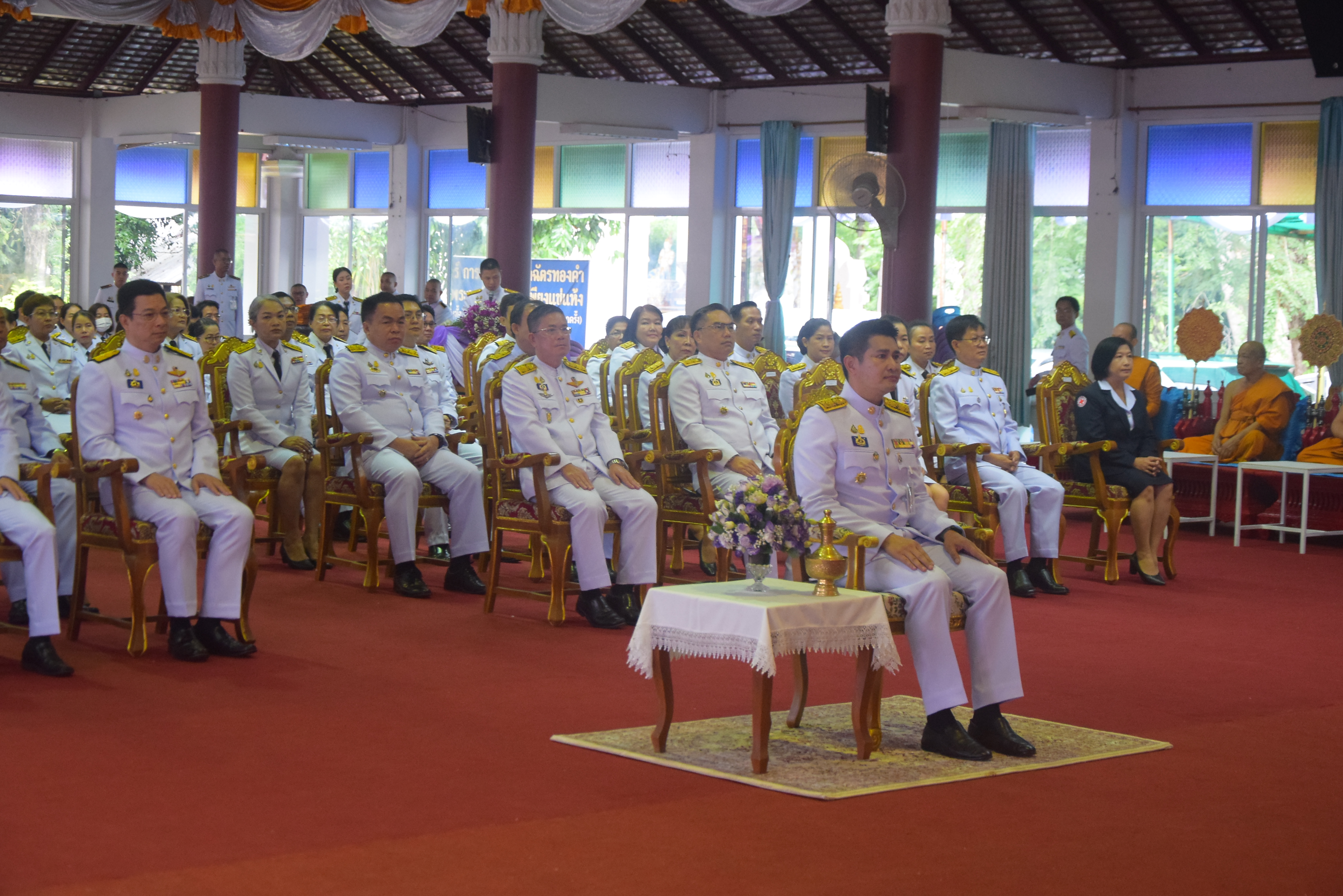 พช.น่าน ร่วมพิธีทำบุญตักบาตรถวายพระกุศล เฉลิมพระเกียรติสมเด็จพระนางเจ้าฯ พระบรมราชินี เนื่องในโอกาสวันเฉลิมพระชนมพรรษา 3 มิถุนายน 2567