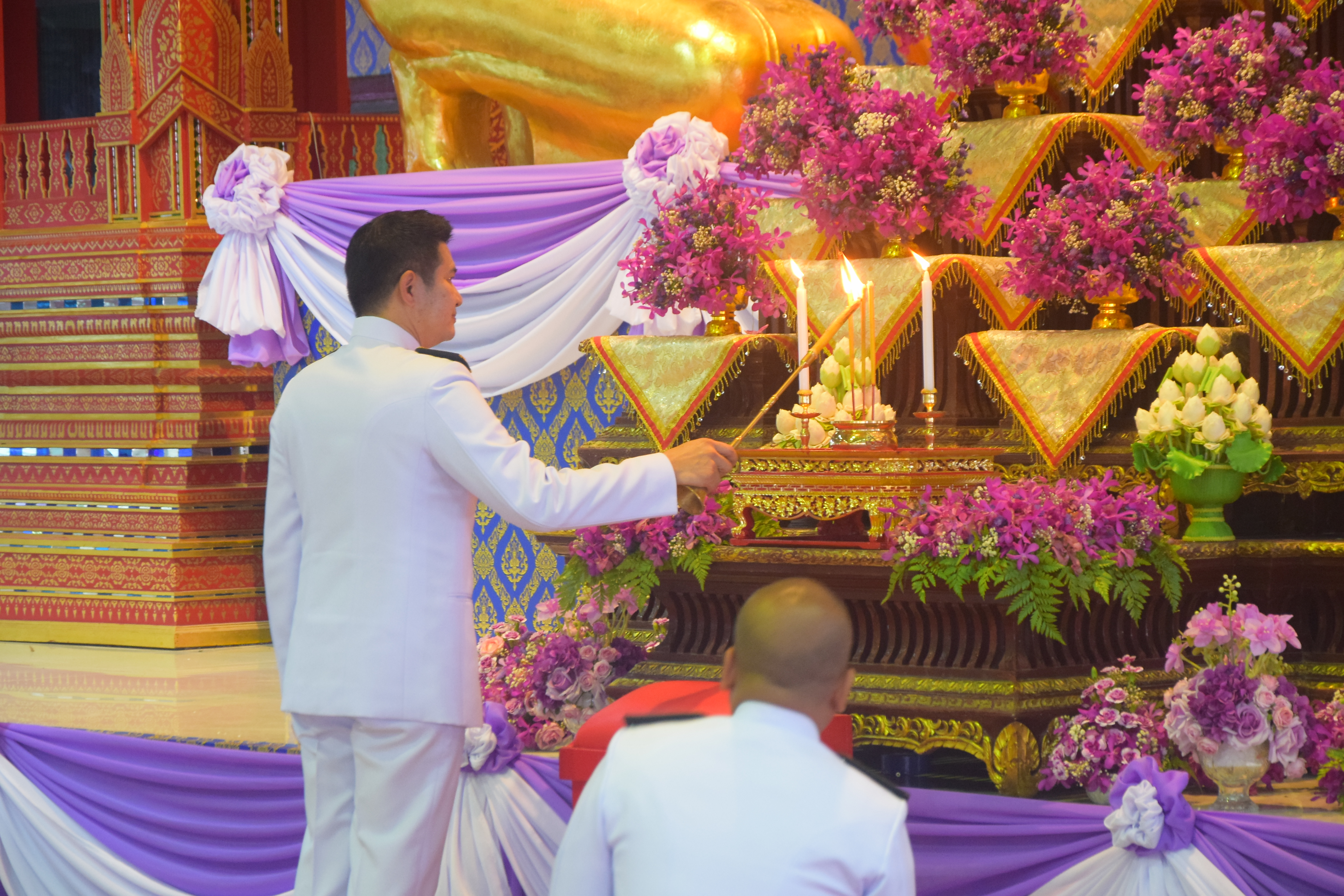 พช.น่าน ร่วมพิธีทำบุญตักบาตรถวายพระกุศล เฉลิมพระเกียรติสมเด็จพระนางเจ้าฯ พระบรมราชินี เนื่องในโอกาสวันเฉลิมพระชนมพรรษา 3 มิถุนายน 2567