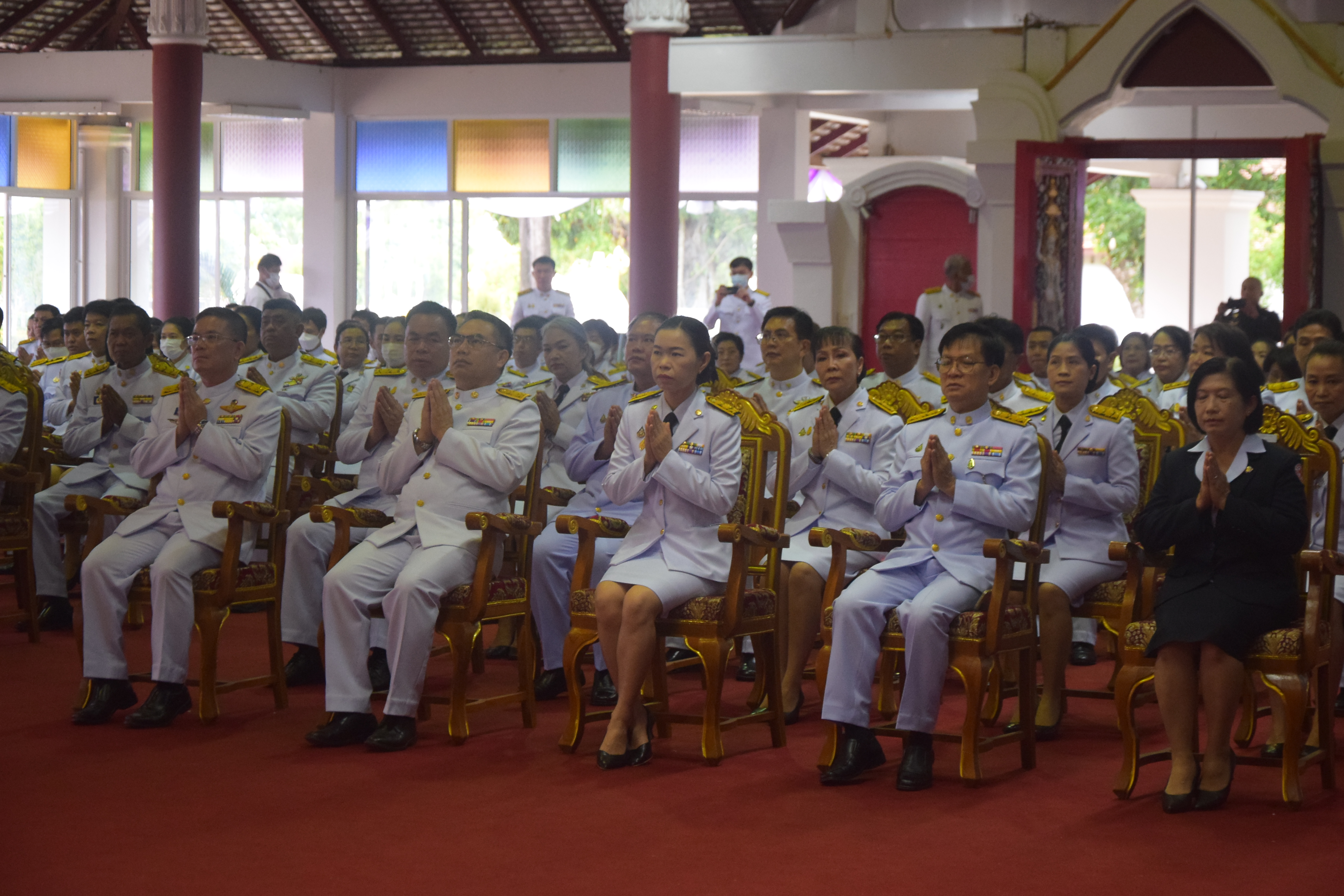 พช.น่าน ร่วมพิธีทำบุญตักบาตรถวายพระกุศล เฉลิมพระเกียรติสมเด็จพระนางเจ้าฯ พระบรมราชินี เนื่องในโอกาสวันเฉลิมพระชนมพรรษา 3 มิถุนายน 2567