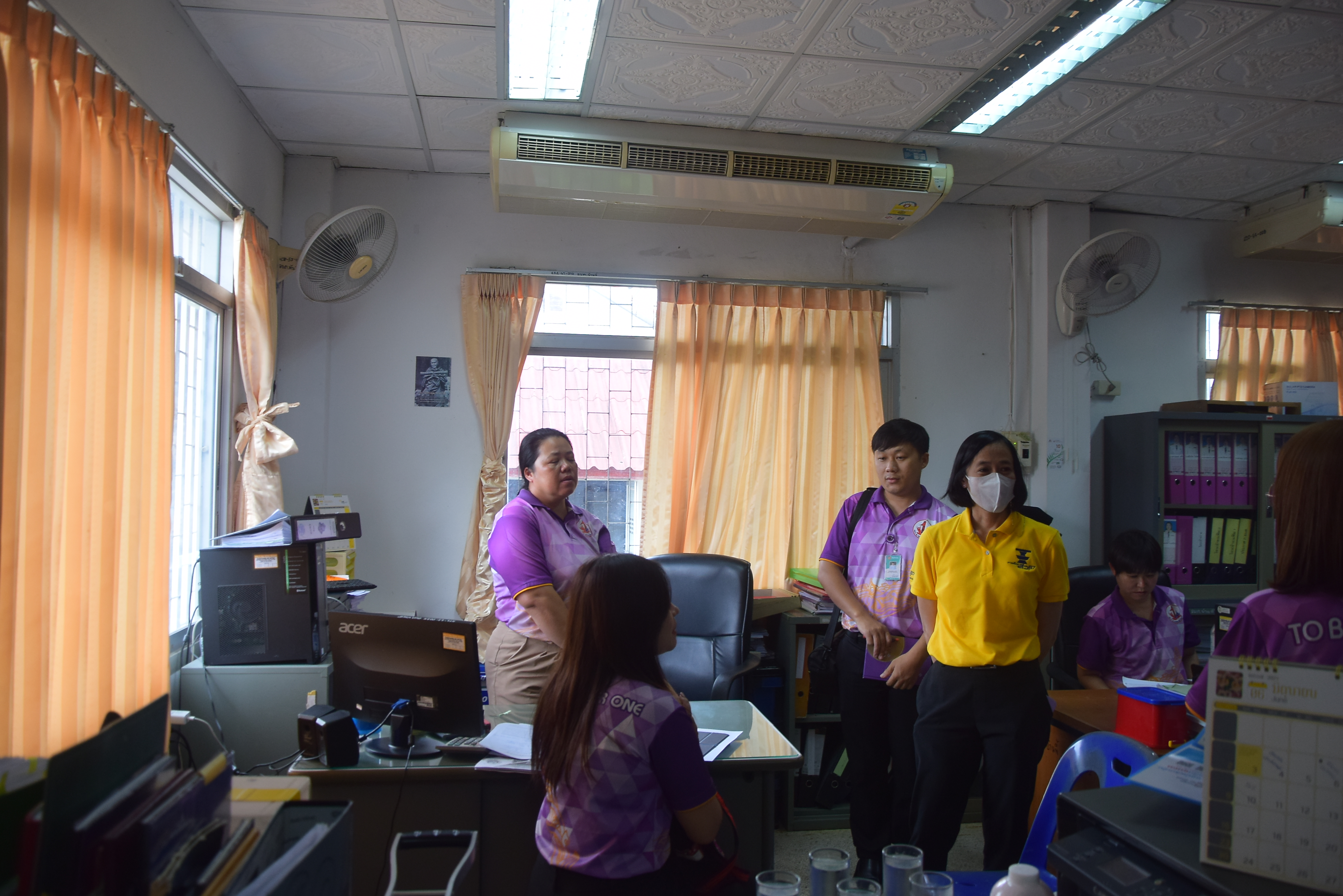 พช.น่าน ติดตามการดำเนินงานทุนชุมชน และประเมินสารสนเทศตำบลต้นแบบ อำเภอบ้านหลวง