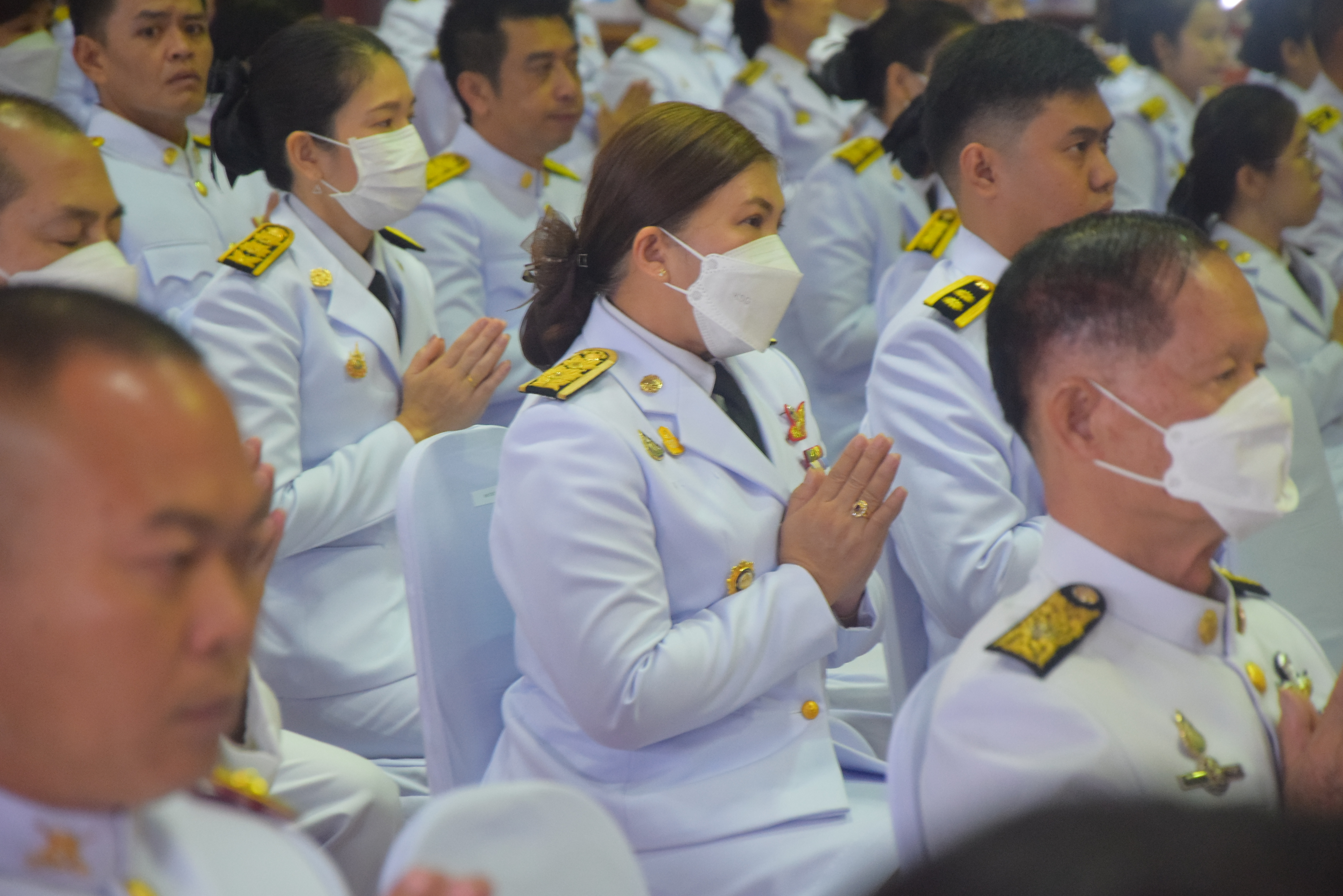 พช.น่าน ร่วมพิธีทำบุญตักบาตรถวายพระกุศล เฉลิมพระเกียรติสมเด็จพระนางเจ้าฯ พระบรมราชินี เนื่องในโอกาสวันเฉลิมพระชนมพรรษา 3 มิถุนายน 2567