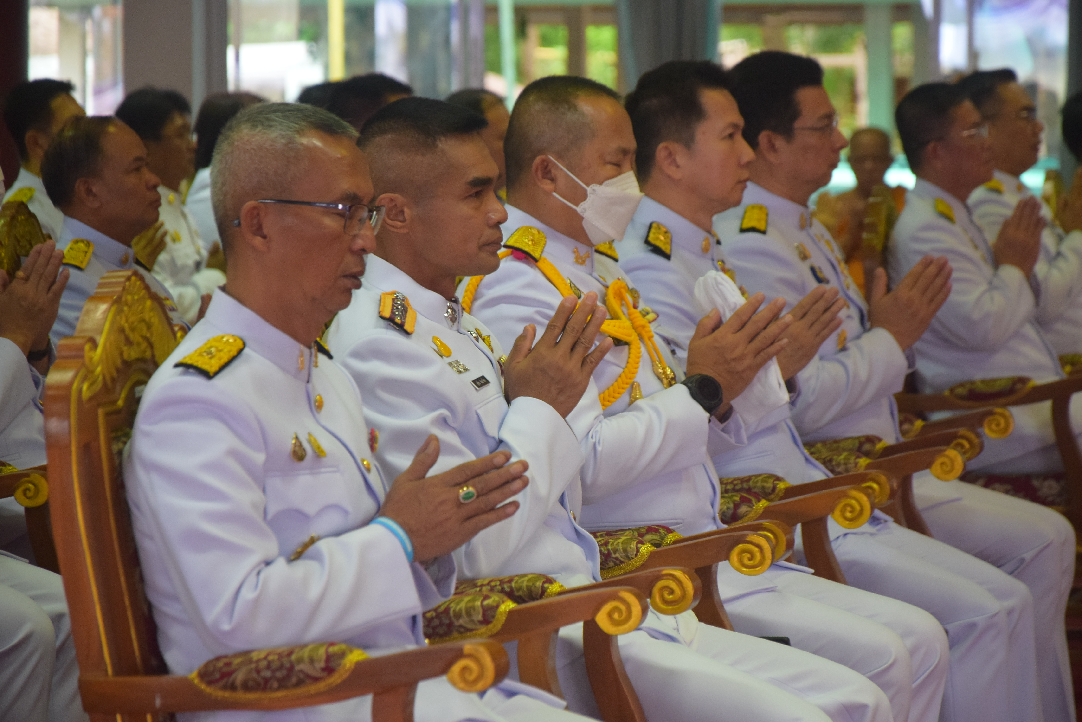 พช.น่าน ร่วมพิธีทำบุญตักบาตรถวายพระกุศล เฉลิมพระเกียรติสมเด็จพระนางเจ้าฯ พระบรมราชินี เนื่องในโอกาสวันเฉลิมพระชนมพรรษา 3 มิถุนายน 2567