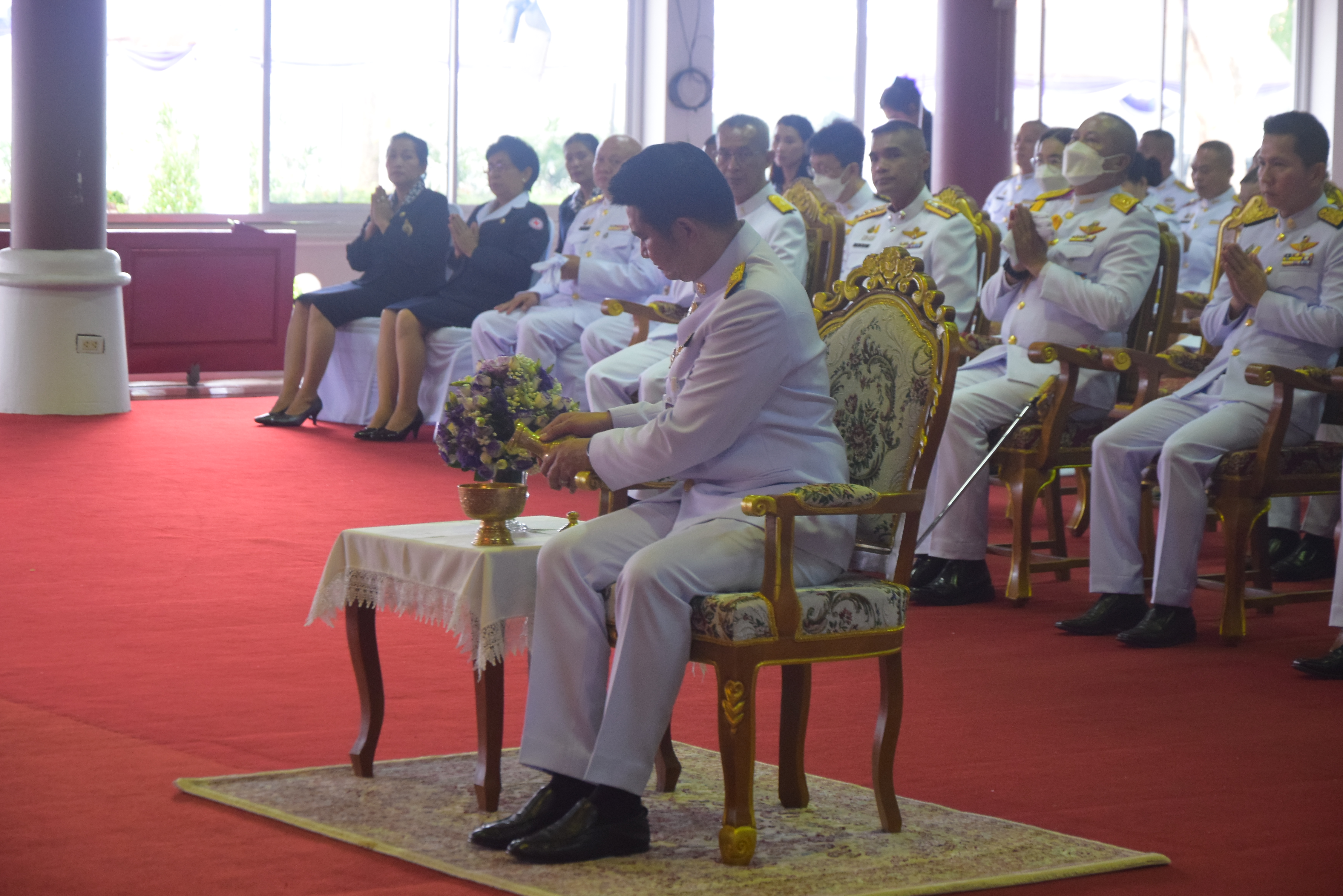 พช.น่าน ร่วมพิธีทำบุญตักบาตรถวายพระกุศล เฉลิมพระเกียรติสมเด็จพระนางเจ้าฯ พระบรมราชินี เนื่องในโอกาสวันเฉลิมพระชนมพรรษา 3 มิถุนายน 2567