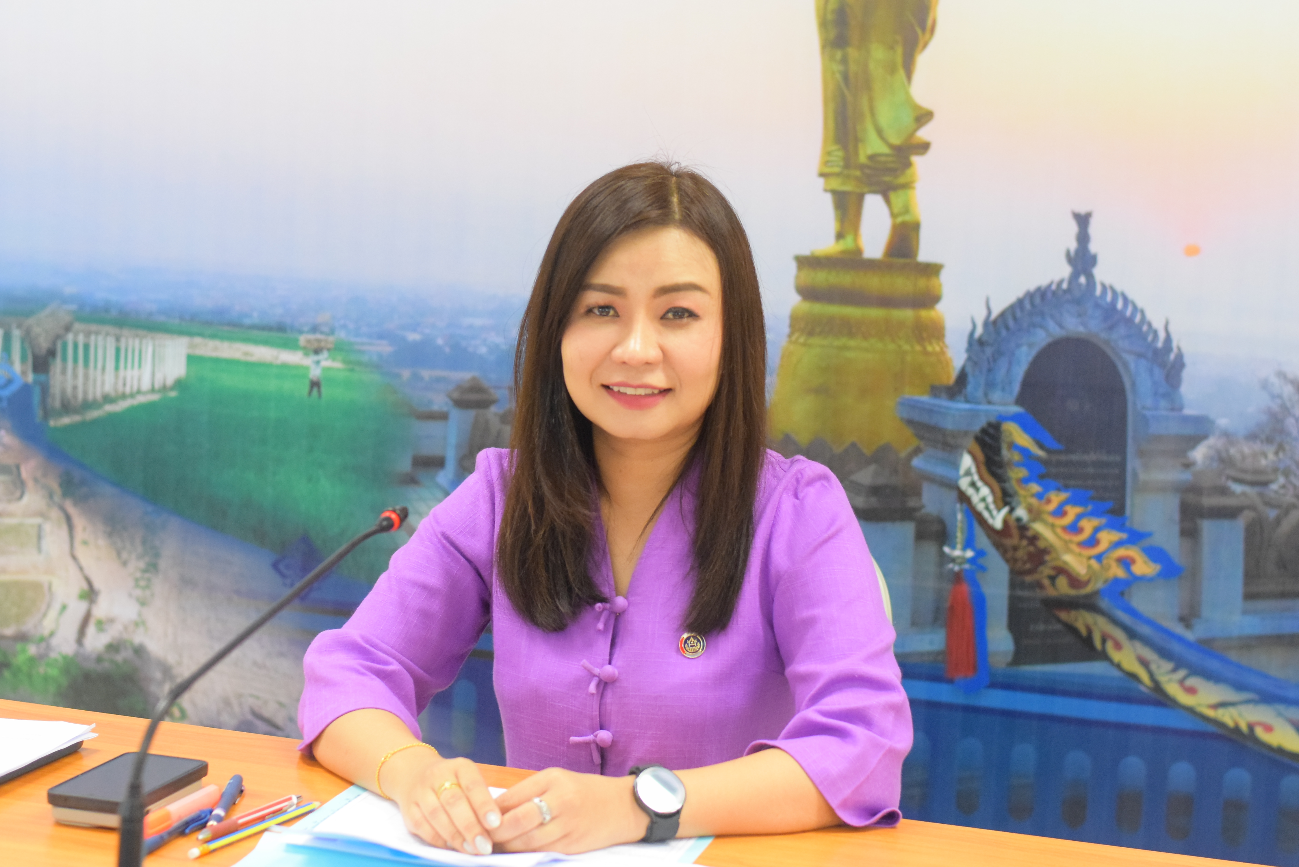 #สร้างสรรค์ชุมชน คนพช.น่าน# พช.น่าน คัดเลือกหมู่บ้านกองทุนแม่ของแผ่นดินดีเด่นระดับจังหวัด ประจำปี 2567 ผ่านระบบออนไลน์ Webex Meeting