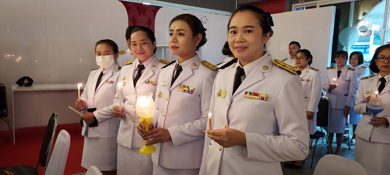 พช.น่าน ร่วมพิธีถวายเครื่องราชสักการะและวางพานพุ่ม ถวายพระพรชัยมงคล เฉลิมพระเกียรติสมเด็จพระนางเจ้าฯ พระบรมราชินี เนื่องในโอกาสวันเฉลิมพระชนมพรรษา 3 มิถุนายน 2567