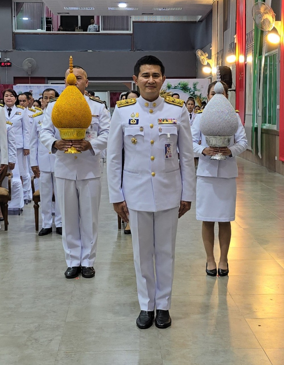 พช.น่าน ร่วมพิธีถวายเครื่องราชสักการะและวางพานพุ่ม ถวายพระพรชัยมงคล เฉลิมพระเกียรติสมเด็จพระนางเจ้าฯ พระบรมราชินี เนื่องในโอกาสวันเฉลิมพระชนมพรรษา 3 มิถุนายน 2567