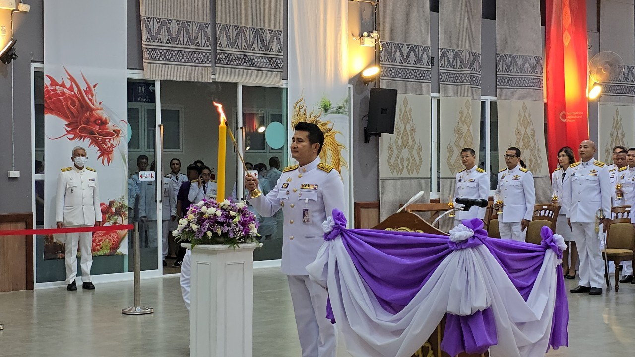 พช.น่าน ร่วมพิธีถวายเครื่องราชสักการะและวางพานพุ่ม ถวายพระพรชัยมงคล เฉลิมพระเกียรติสมเด็จพระนางเจ้าฯ พระบรมราชินี เนื่องในโอกาสวันเฉลิมพระชนมพรรษา 3 มิถุนายน 2567