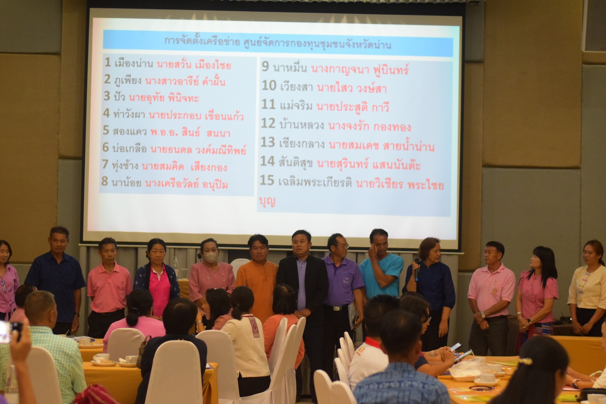 #สร้างสรรค์ชุมชน คนพช.น่าน# โครงการ“ประชุมเชิงปฏิบัติการผู้ขับเคลื่อนการบริหารจัดการหนี้ โดยศูนย์จัดการกองทุนชุมชน ระดับจังหวัด”