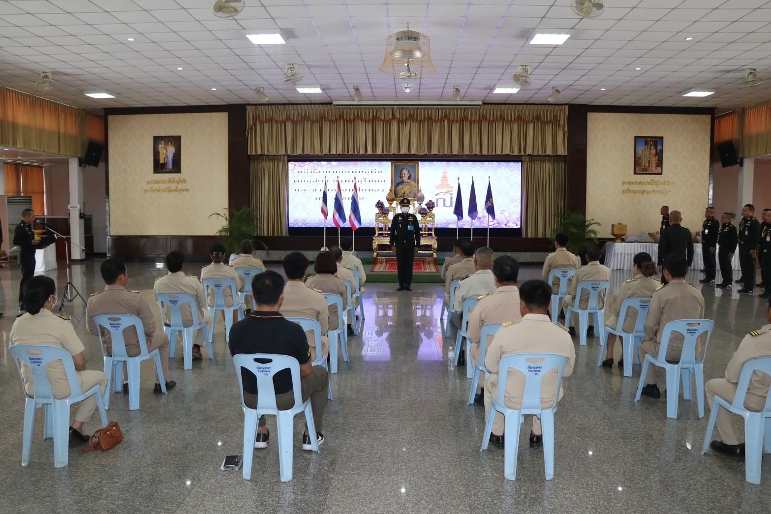 #สร้างสรรค์ชุมชน คนพช.น่าน# พช.น่าน ร่วมพิธีรับพระราชทานเมล็ดพันธุ์พืช พันธุ์สัตว์ กิ่งพันธุ์ไม้ผล และข้าวเกรียบฟักทอง