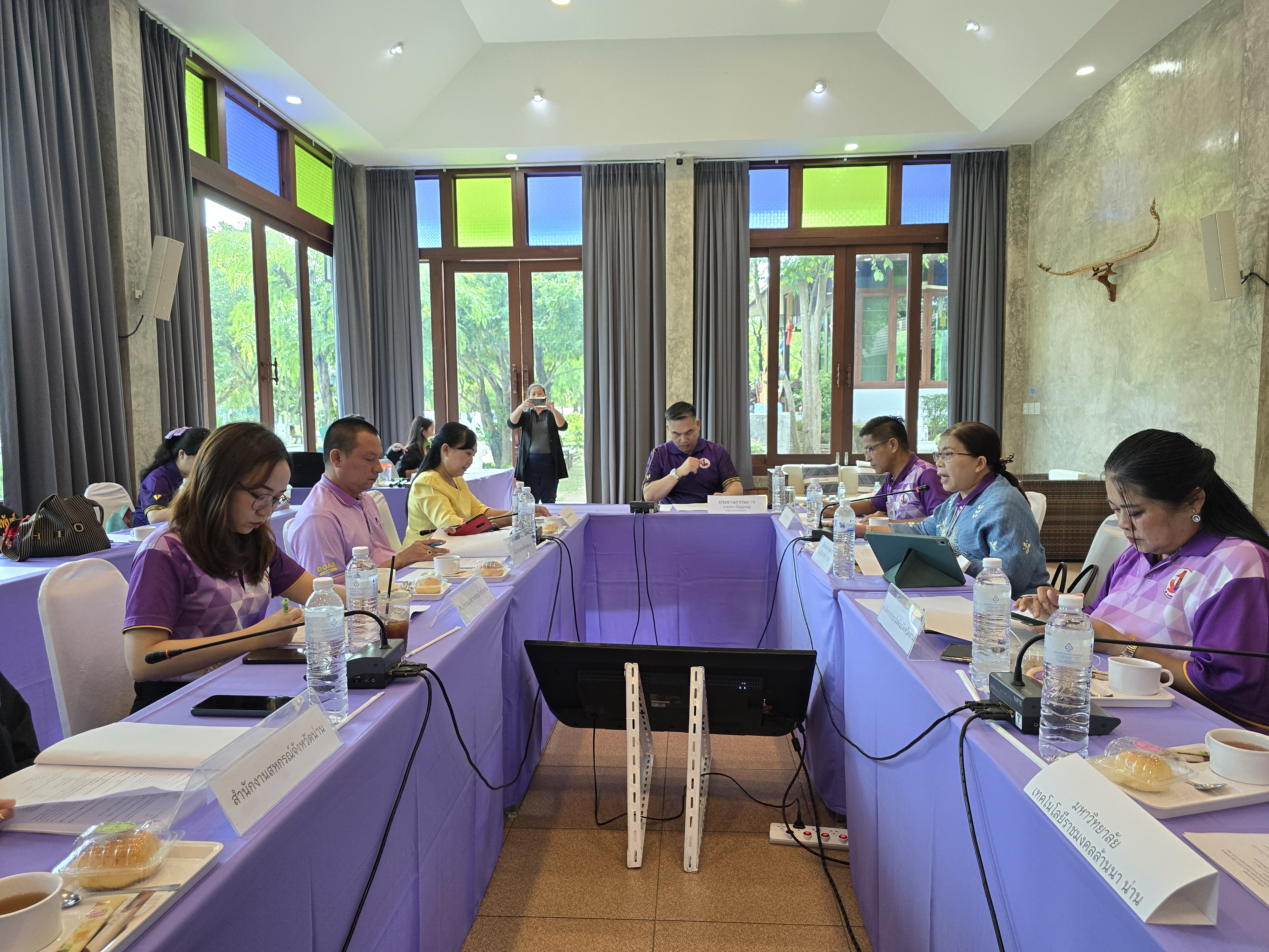 #สร้างสรรค์ชุมชน คนพช.น่าน#  น่านประชุมคณะกรรมการเครือข่ายองค์ความรู้ KBO จังหวัดน่าน เพื่อเตรียมการพัฒนาต่อยอดผลิตภัณฑ์ OTOP และผลิตภัณฑ์ชุมชนสู่ระดับสากล