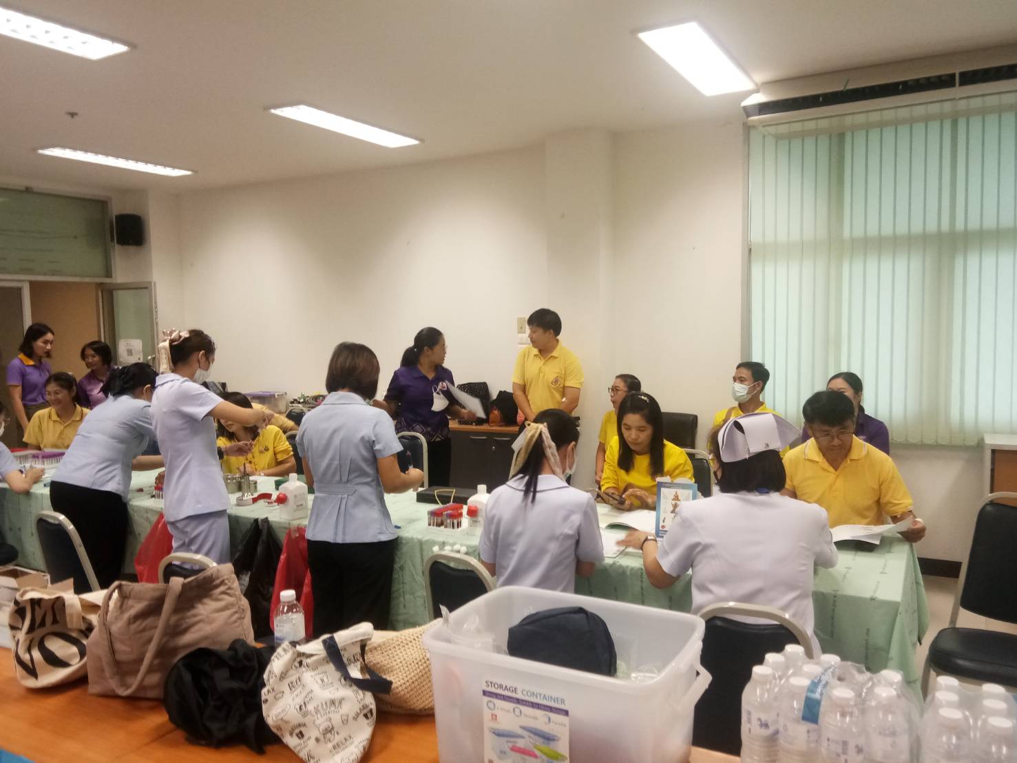 (#)สร้างสรรค์ชุมชน คนพช.น่าน(#) พช.น่าน ร่วมใจตรวจสุขภาพประจำปี 2567 สร้างเสริมคุณภาพชีวิต