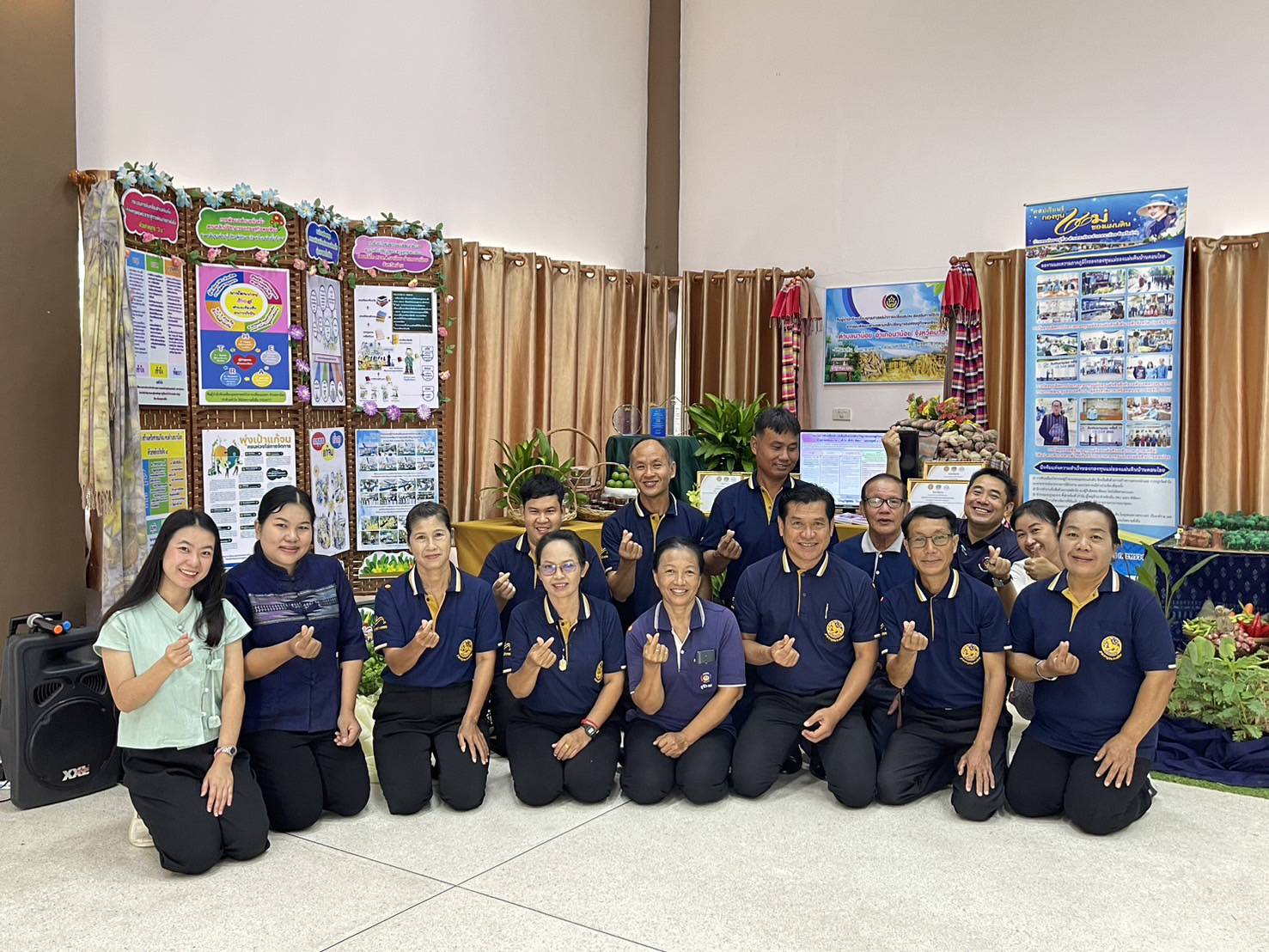 #สร้างสรรค์ชุมชน คนพช.น่าน#พช.น่าน นำทีมผู้นำนักขับเคลื่อนยุทธศาสตร์จัดกิจกรรมแสดงผลสำเร็จการพัฒนาตำบลนาน้อย ตามหลักปรัชญาเศรษฐกิจพอเพียง ประจำปี 2567