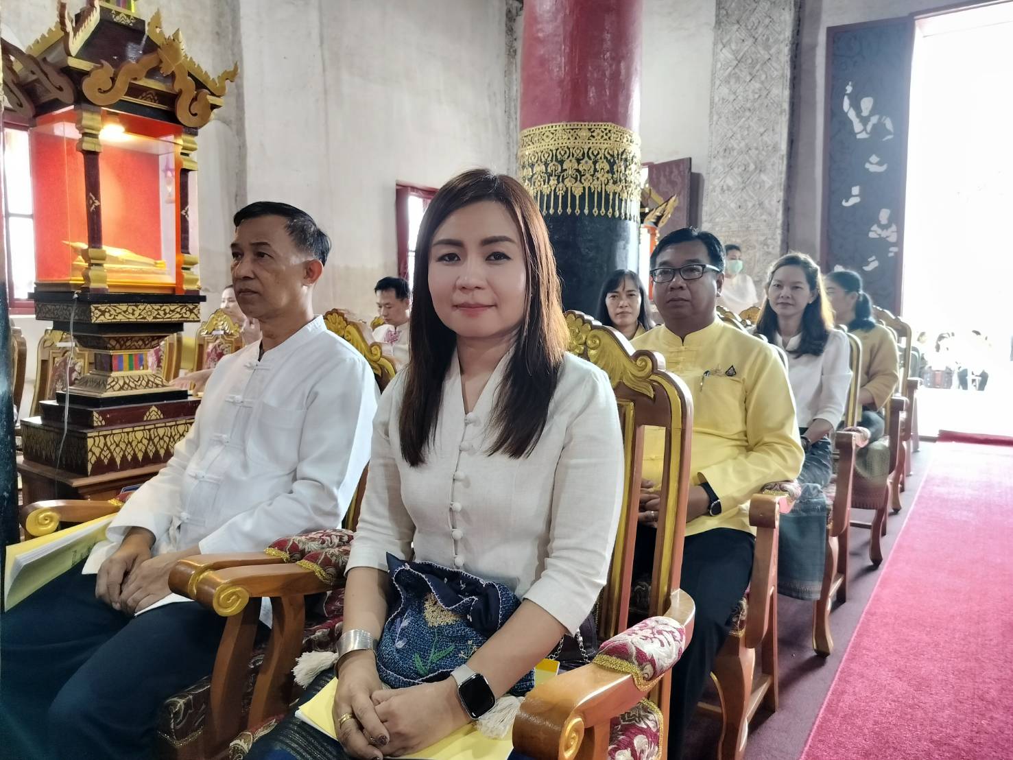 (#)สร้างสรรค์ชุมชน คนพช.น่าน(#) จังหวัดน่าน จัดพิธีเจริญพระพุทธมนต์พร้อมมอบโฉนดที่ดินให้แก่วัดร้าง เฉลิมพระเกียรติพระบาทสมเด็จพระเจ้าอยู่หัว เนื่องในโอกาสมหามงคลเฉลิมพระชนมพรรษา 6 รอบ 28 กรกฎาคม 2567  