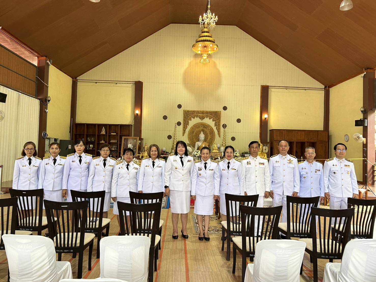 #สร้างสรรค์ชุมชน คนพช.น่าน# ร่วมพิธีบำเพ็ญกุศลถวายพระราชกุศลแด่ พระบาทสมเด็จพระปรเมนทรรามาธิบดีศรีสินทรมหามงกุฎ พระจอมเกล้าเจ้าอยู่หัว พระสยามเทวมหามกุฏวิทยมหาราช เนื่องในอภิลักขิตสมัย 200 ปี นับแต่ทรงพระผนวช