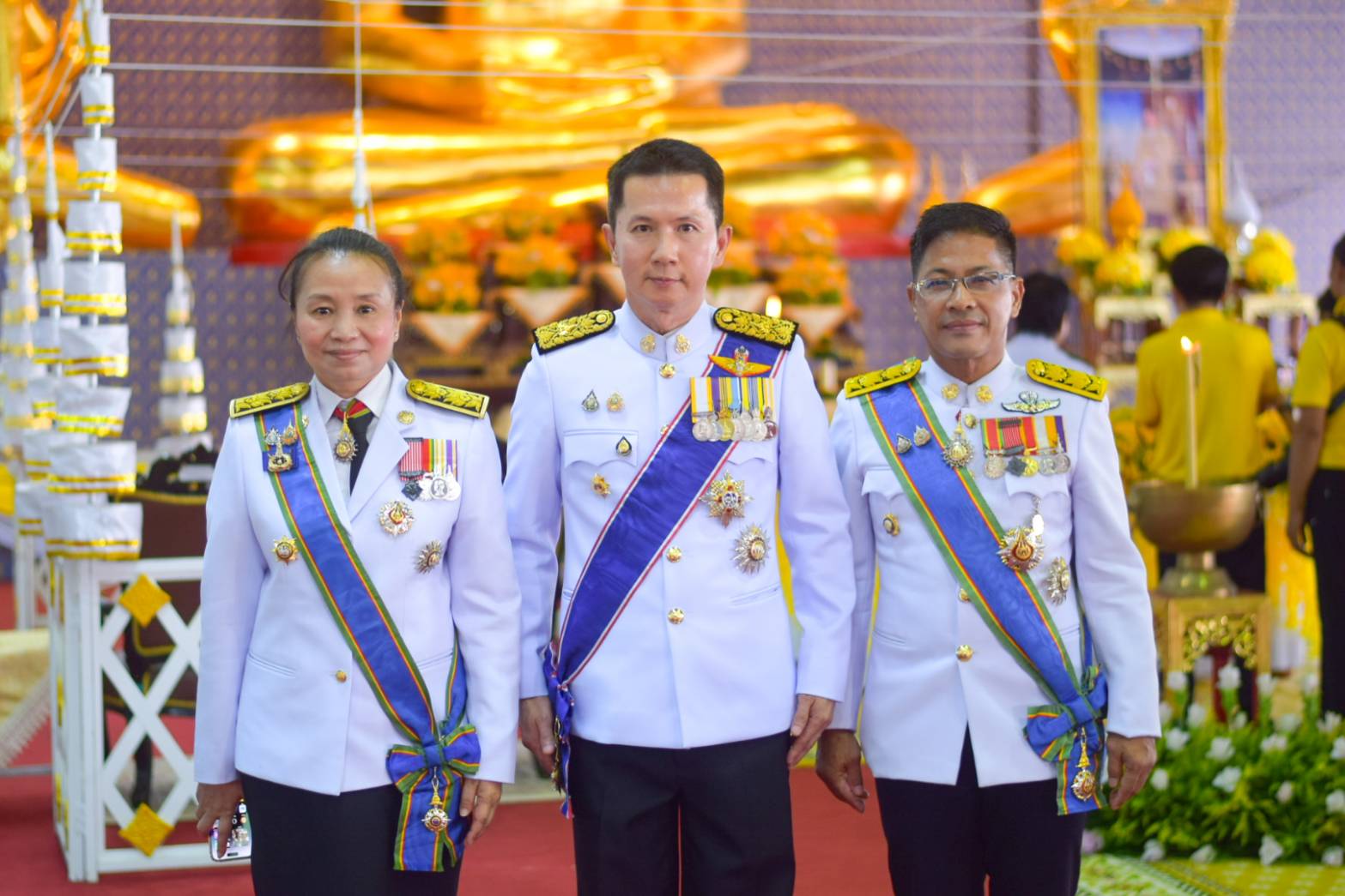 #สร้างสรรค์ชุมชน คนพช.น่าน# ร่วมประกอบพิธีเวียนเทียนสมโภชน้ำพระพุทธมนต์ศักดิ์สิทธิ์ เนื่องในโอกาสพระราชพิธีมหามงคลเฉลิมพระชนมพรรษา พระบาทสมเด็จพระเจ้าอยู่หัว 6 รอบ 28 กรกฎาคม 2567