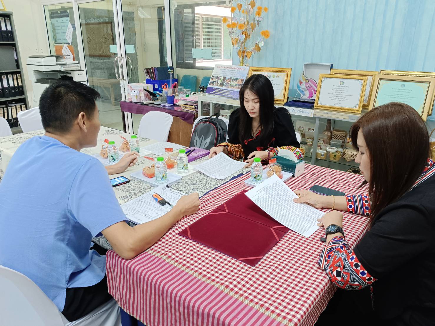 #สร้างสรรค์ชุมชน คนพช.น่าน# พช.น่าน ติดตามการจัดเก็บข้อมูลความจำเป็นพื้นฐาน (จปฐ.) ปี 2567 อำเภอบ่อเกลือ จังหวัดน่าน