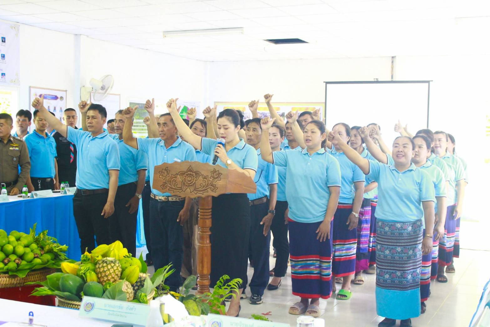 #สร้างสรรค์ชุมชน คนพช.น่าน# จังหวัดน่านคัดเลือกหมู่บ้านกองทุนแม่ของแผ่นดินดีเด่นระดับจังหวัด ประจำปี 2567