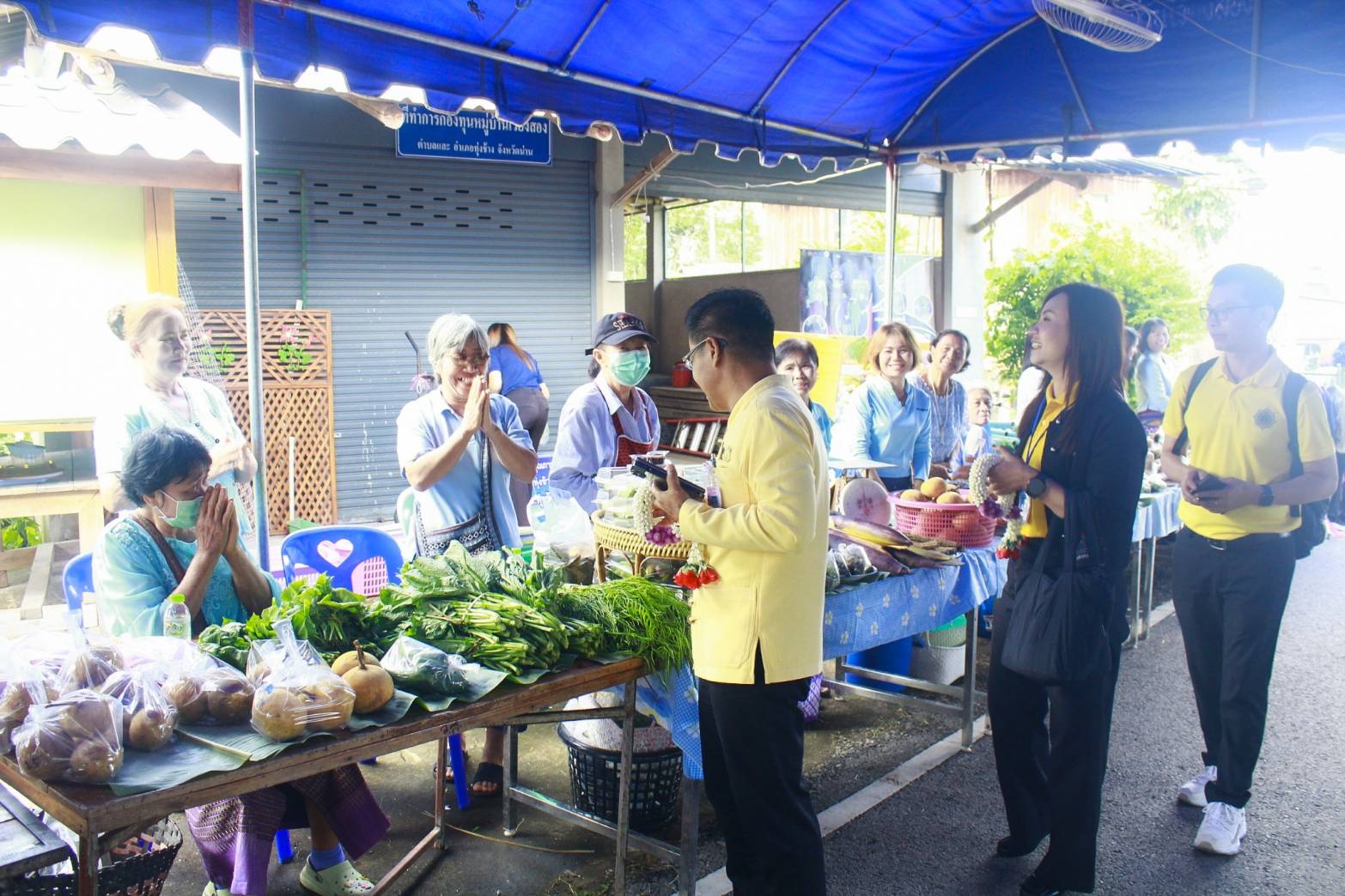 (#)สร้างสรรค์ชุมชน คนพช.น่าน(#) จังหวัดน่านคัดเลือกหมู่บ้านกองทุนแม่ของแผ่นดินดีเด่นระดับจังหวัด ประจำปี 2567 วันที่ 2