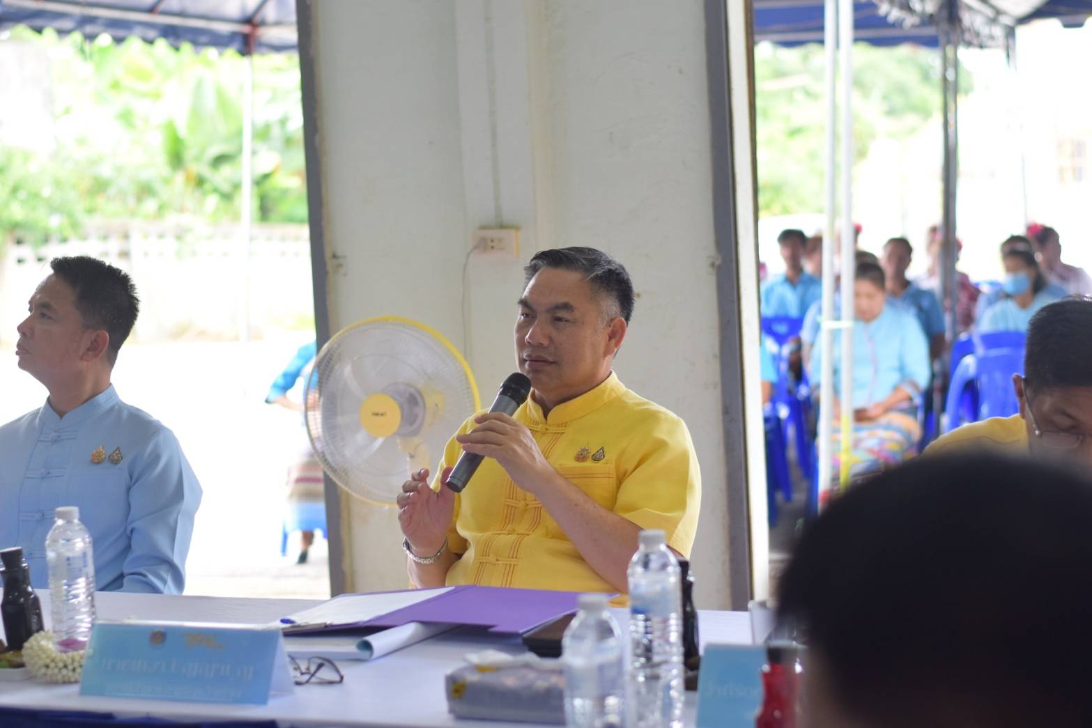 (#)สร้างสรรค์ชุมชน คนพช.น่าน(#) จังหวัดน่านคัดเลือกหมู่บ้านกองทุนแม่ของแผ่นดินดีเด่นระดับจังหวัด ประจำปี 2567 วันที่ 2