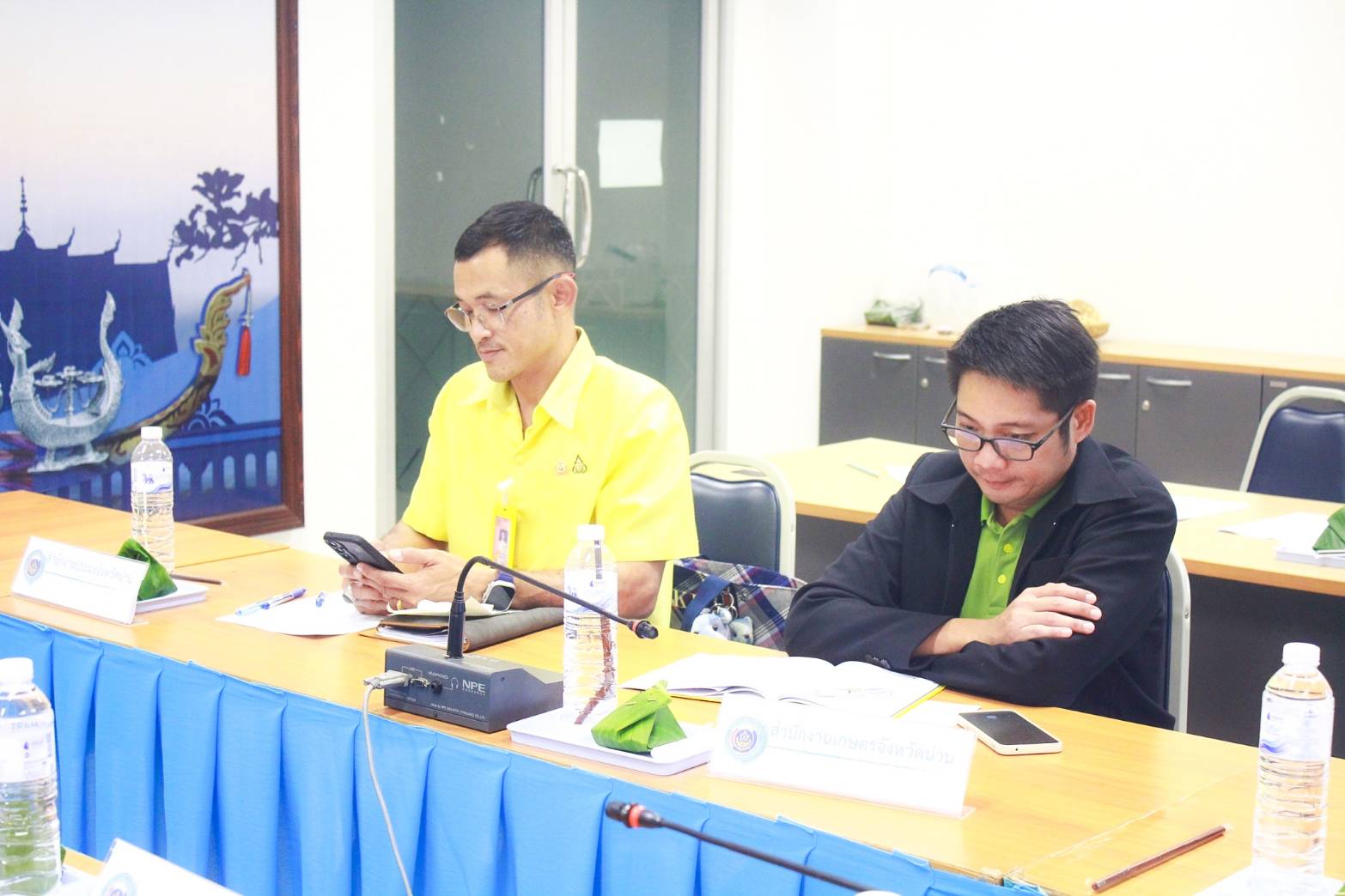 (#)สร้างสรรค์ชุมชน คนพช.น่าน(#) พช.น่าน ประชุมคณะกรรมการเครือข่ายศูนย์เรียนรู้การพัฒนาคุณภาพชีวิตตามหลักทฤษฎีใหม่ประยุกต์สู่ “โคก หนอง นา โมเดล” จังหวัดน่าน ครั้งที่ 4/2567