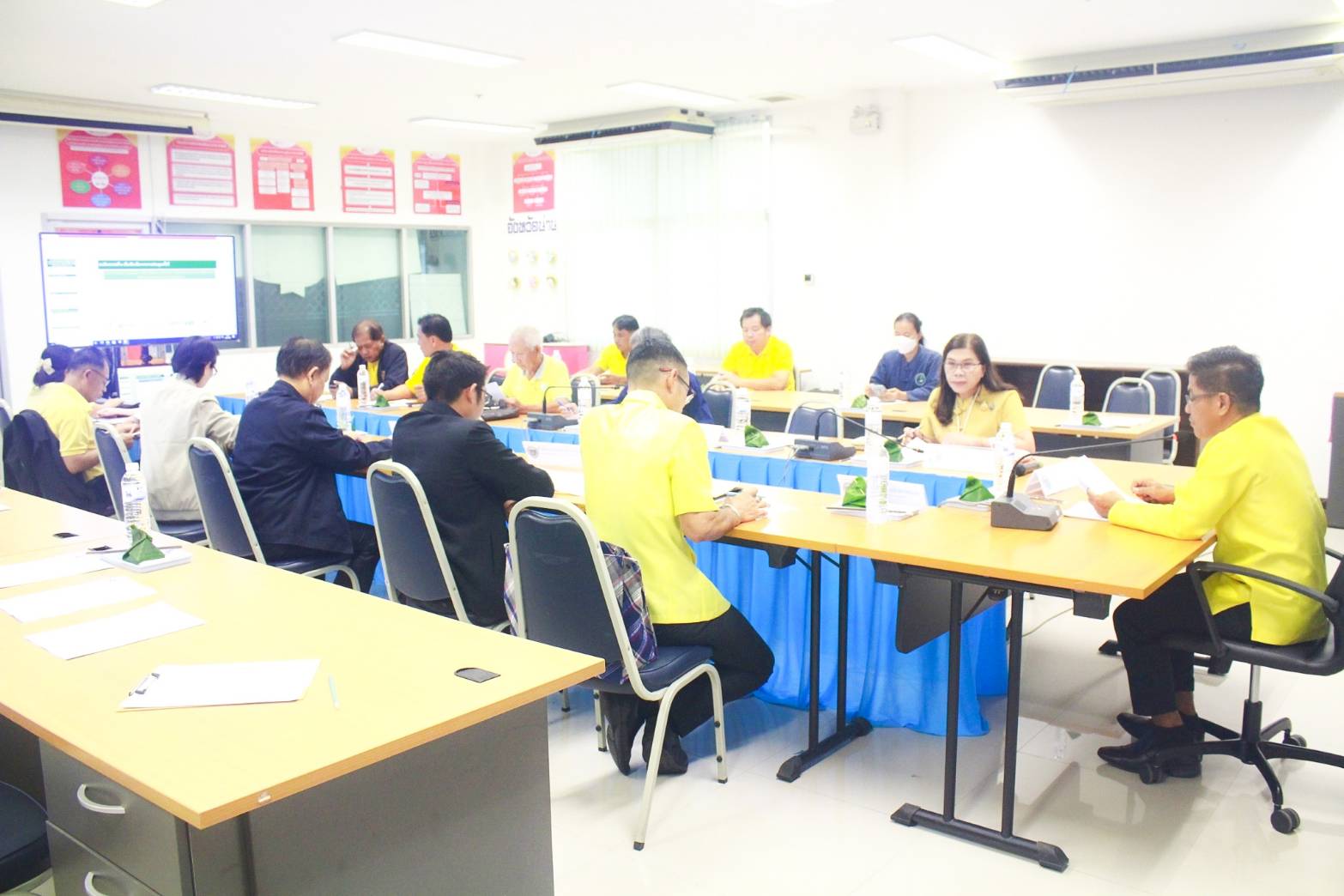 (#)สร้างสรรค์ชุมชน คนพช.น่าน(#) พช.น่าน ประชุมคณะกรรมการเครือข่ายศูนย์เรียนรู้การพัฒนาคุณภาพชีวิตตามหลักทฤษฎีใหม่ประยุกต์สู่ “โคก หนอง นา โมเดล” จังหวัดน่าน ครั้งที่ 4/2567