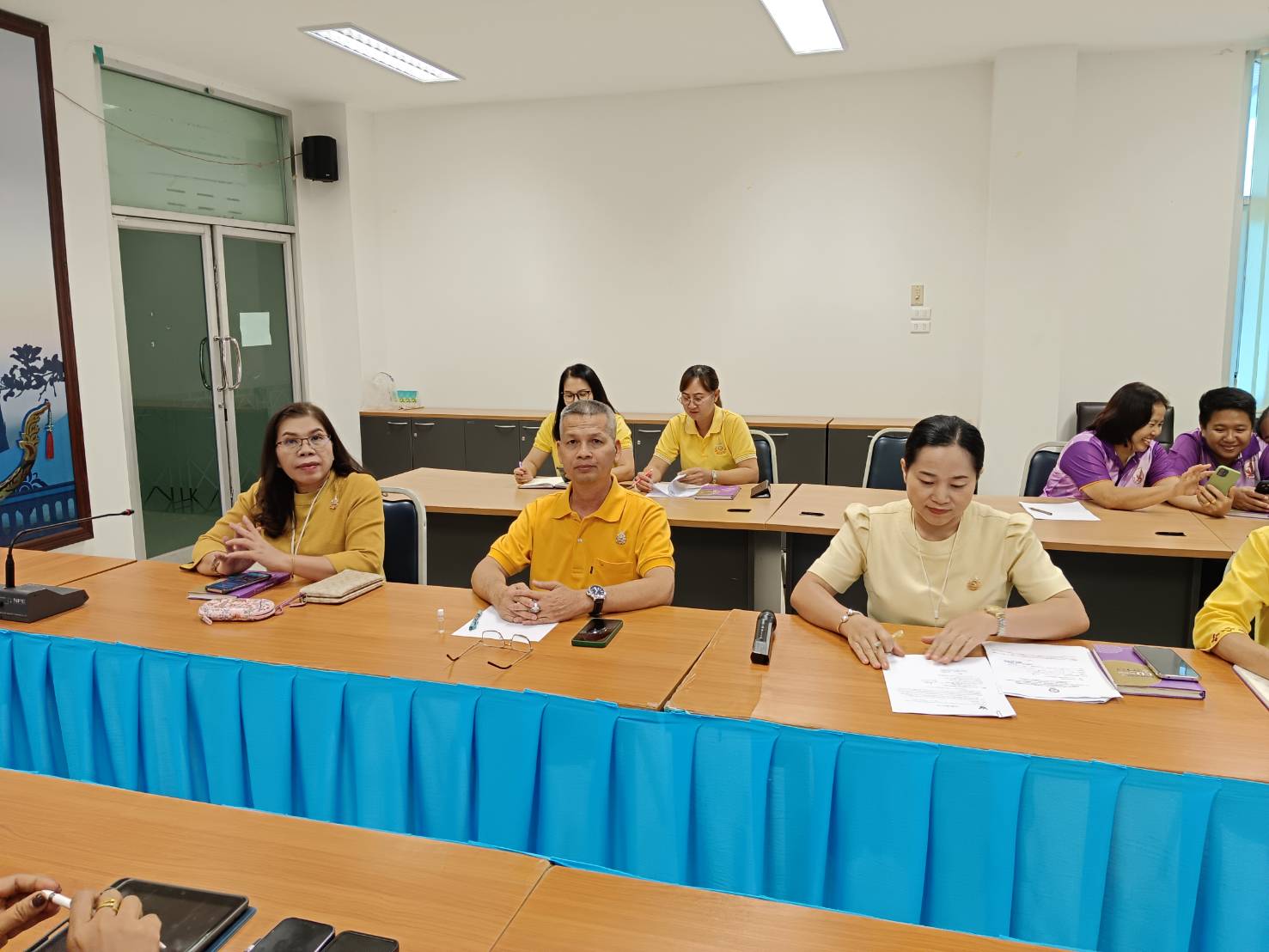 (#)สร้างสรรค์ชุมชน คนพช.น่าน(#) พช.น่าน ประชุมคณะกรรมการอำนวยการสอบและคณะทำงานประจำสนามสอบคัดเลือกบุคคล เพื่อแต่งตั้งเป็นอาสาพัฒนา (อสพ.) รุ่นที่ 76 ประจำสนามสอบจังหวัดน่าน