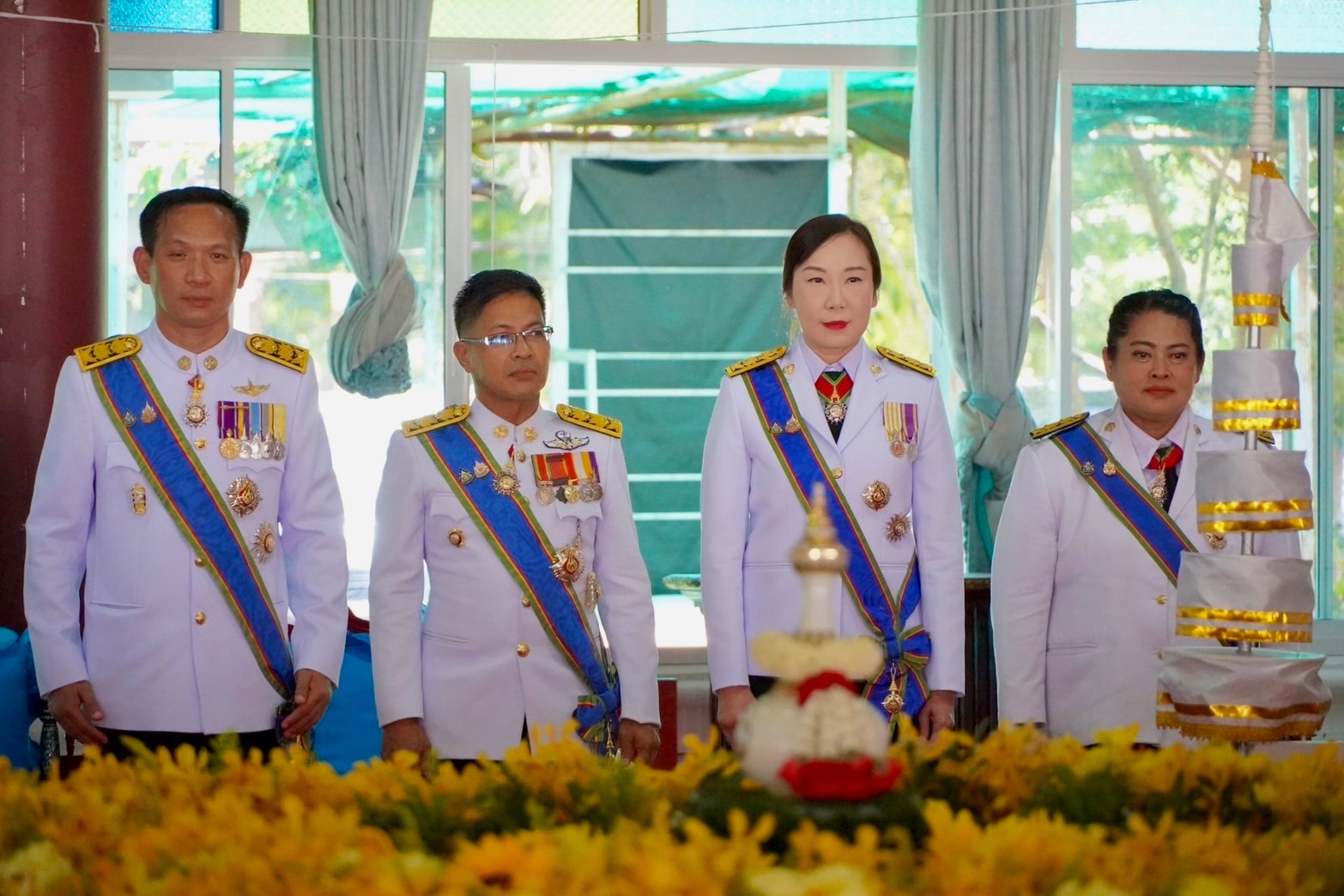 #สร้างสรรค์ชุมชน คนพช.น่าน# ร่วมประกอบพิธีเวียนเทียนสมโภชน้ำพระพุทธมนต์ศักดิ์สิทธิ์ เนื่องในโอกาสพระราชพิธีมหามงคลเฉลิมพระชนมพรรษา พระบาทสมเด็จพระเจ้าอยู่หัว 6 รอบ 28 กรกฎาคม 2567