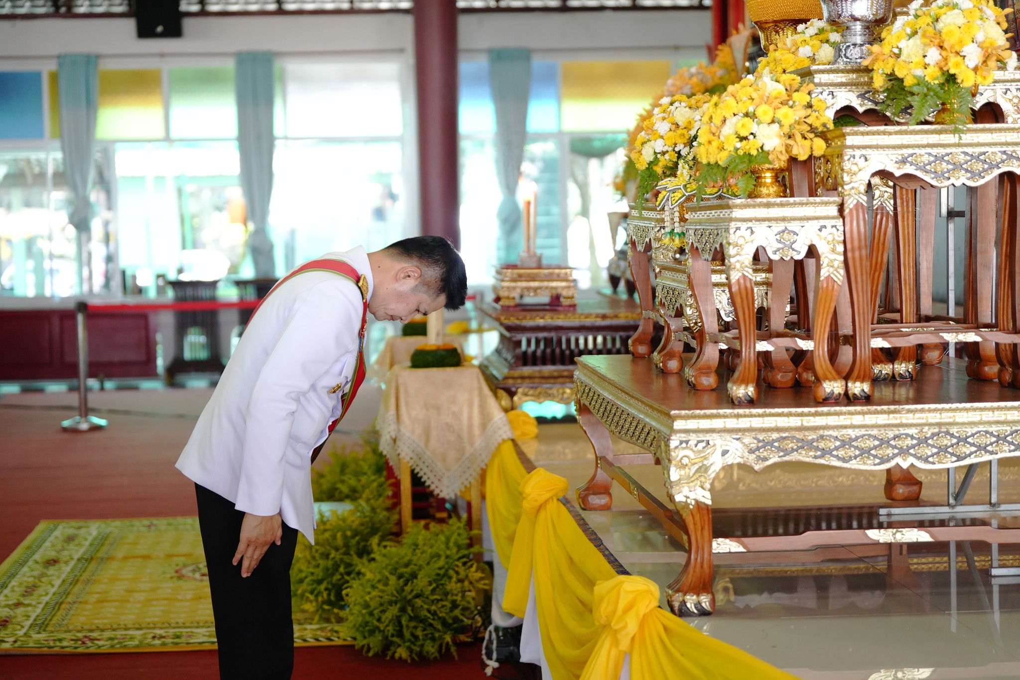 #สร้างสรรค์ชุมชน คนพช.น่าน# ร่วมประกอบพิธีเวียนเทียนสมโภชน้ำพระพุทธมนต์ศักดิ์สิทธิ์ เนื่องในโอกาสพระราชพิธีมหามงคลเฉลิมพระชนมพรรษา พระบาทสมเด็จพระเจ้าอยู่หัว 6 รอบ 28 กรกฎาคม 2567